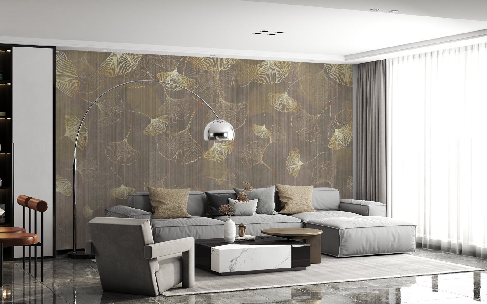 Fototapeta płatki kwiatów spadające z nieba