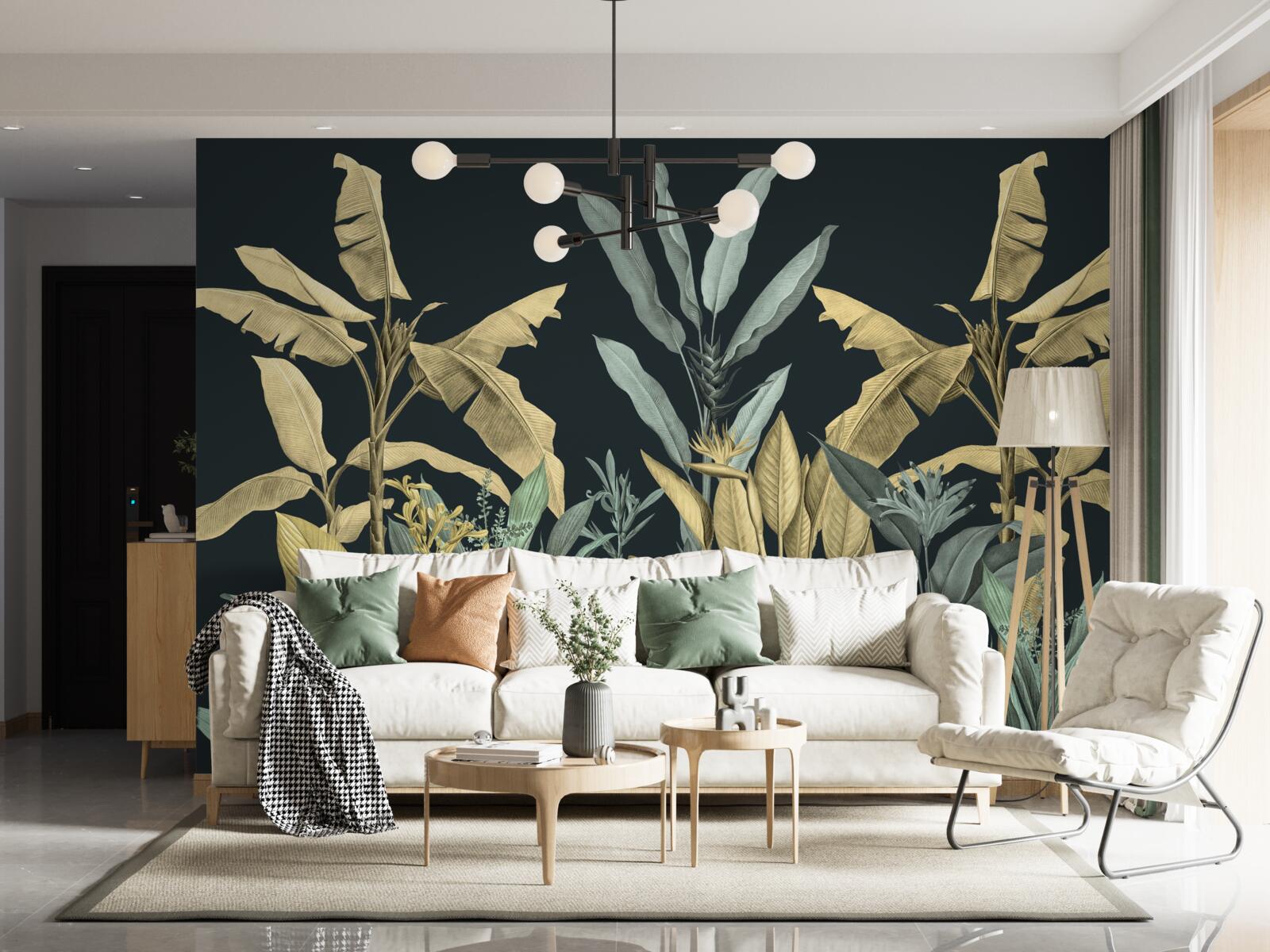 Fototapeta bogactwo odcieni roślin tropikalnych