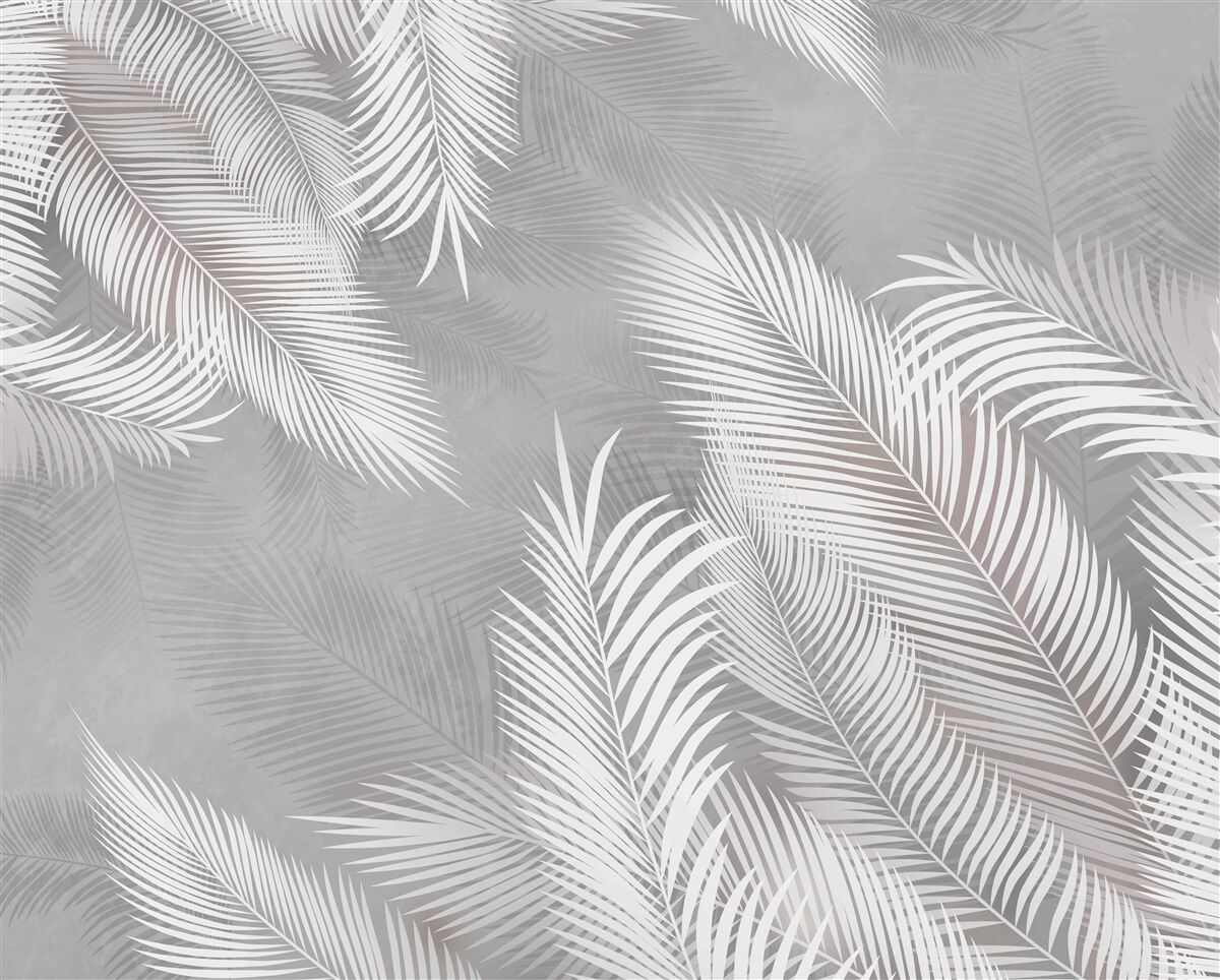 Fototapeta jasne liście wyglądają jak pióra