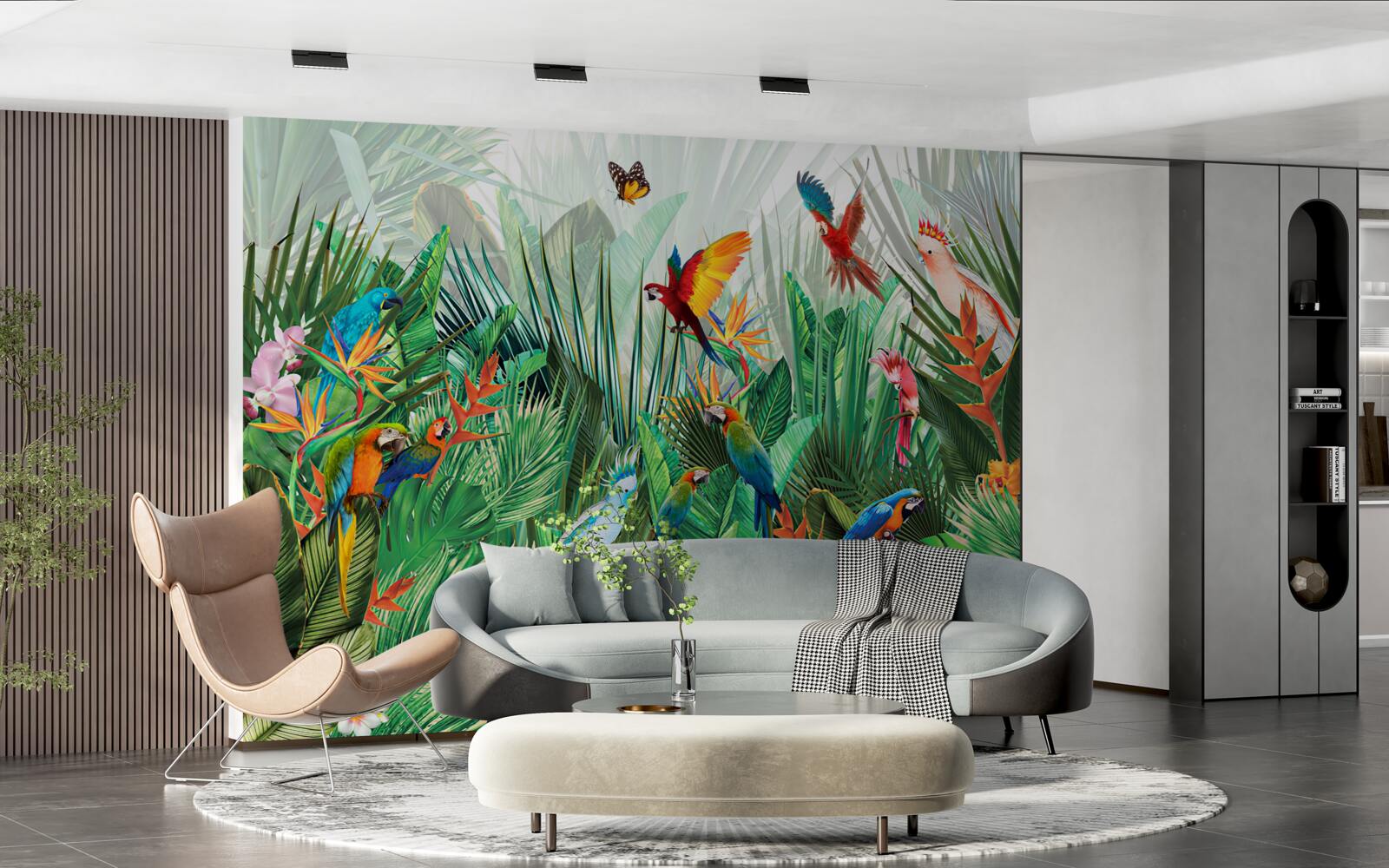 Fototapeta mieszkańcy dżungli