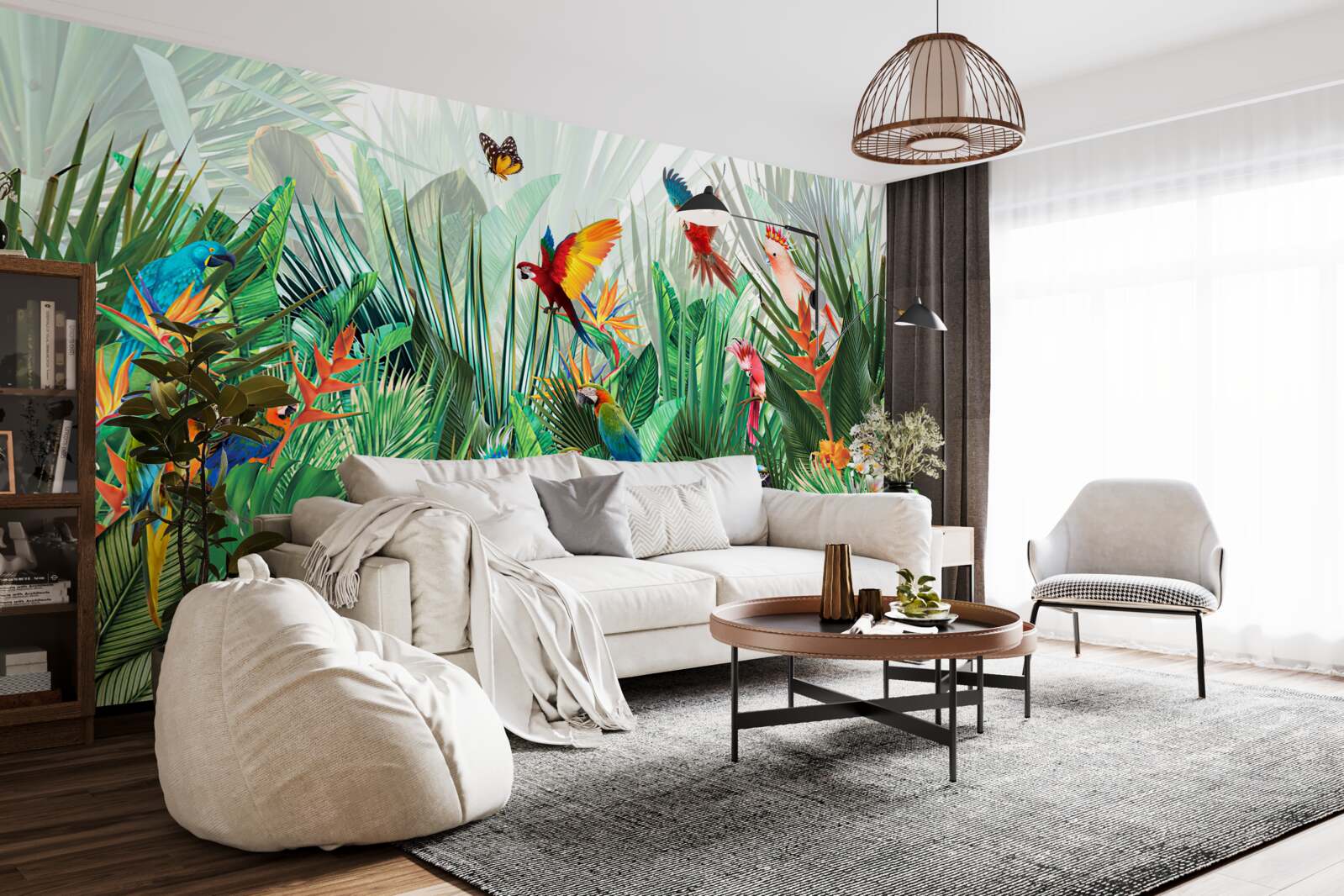 Fototapeta mieszkańcy dżungli