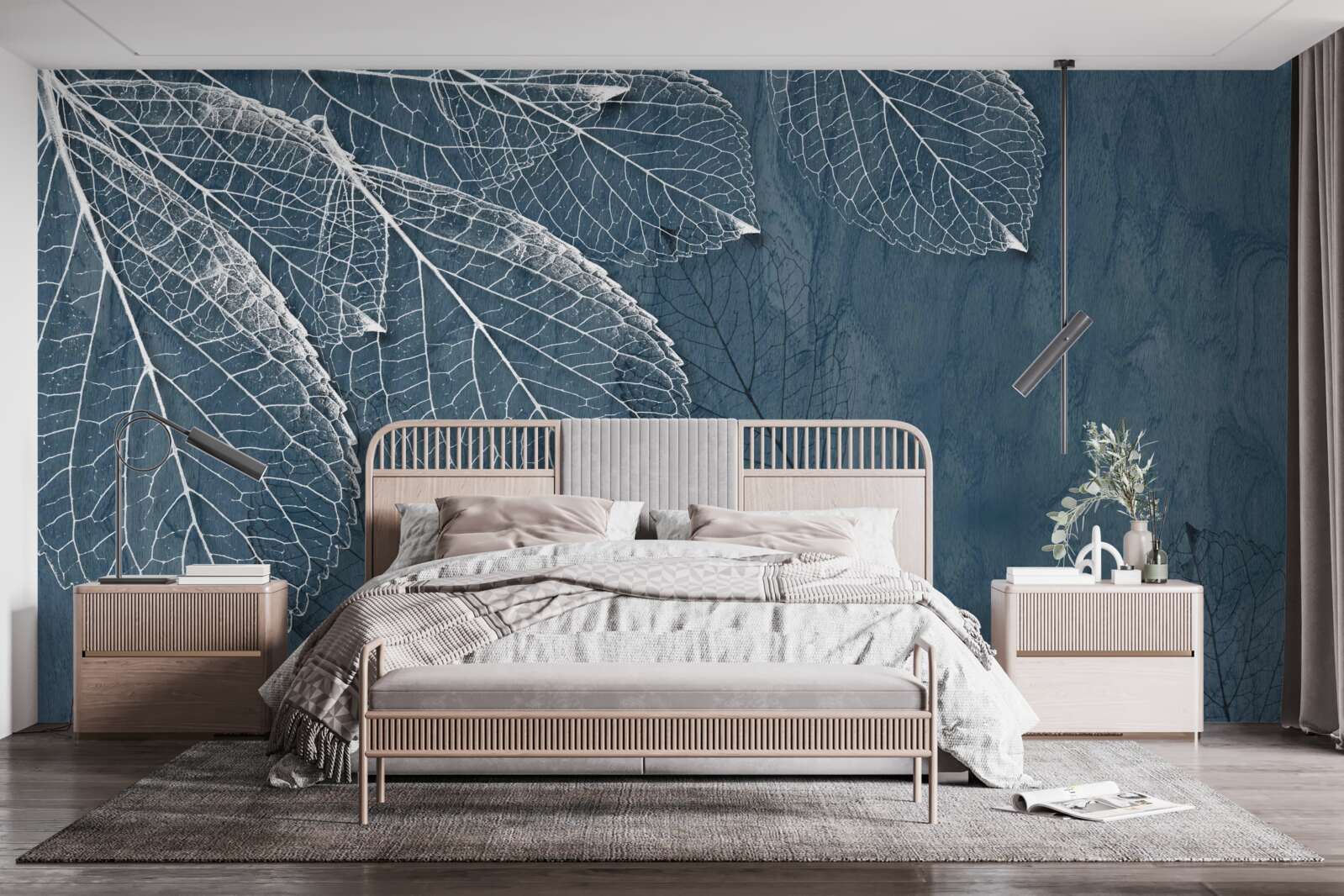 Fototapeta liście są przezroczyste jak skrzydła motyla