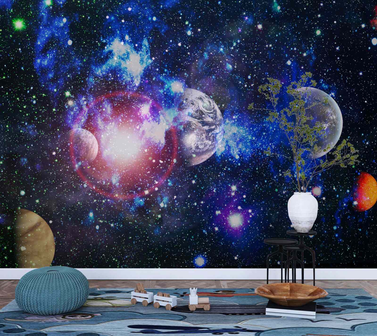 Fototapeta przestronny i tajemniczy wszechświat