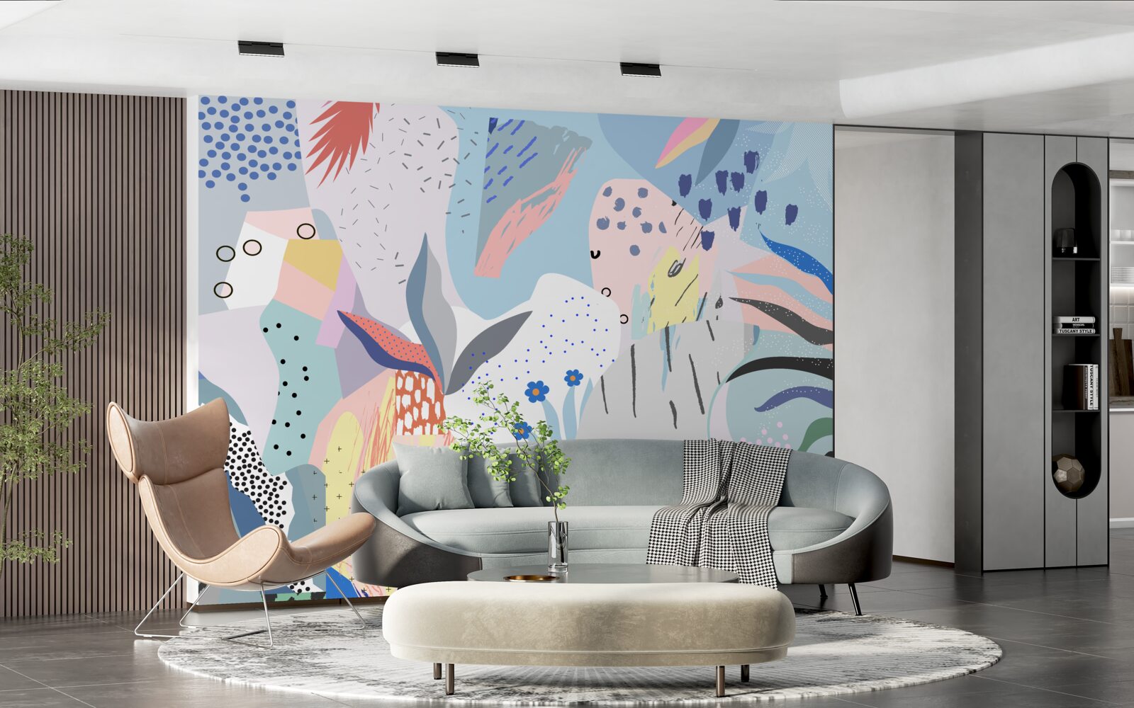 Fototapeta abstrakcja lasu deszczowego