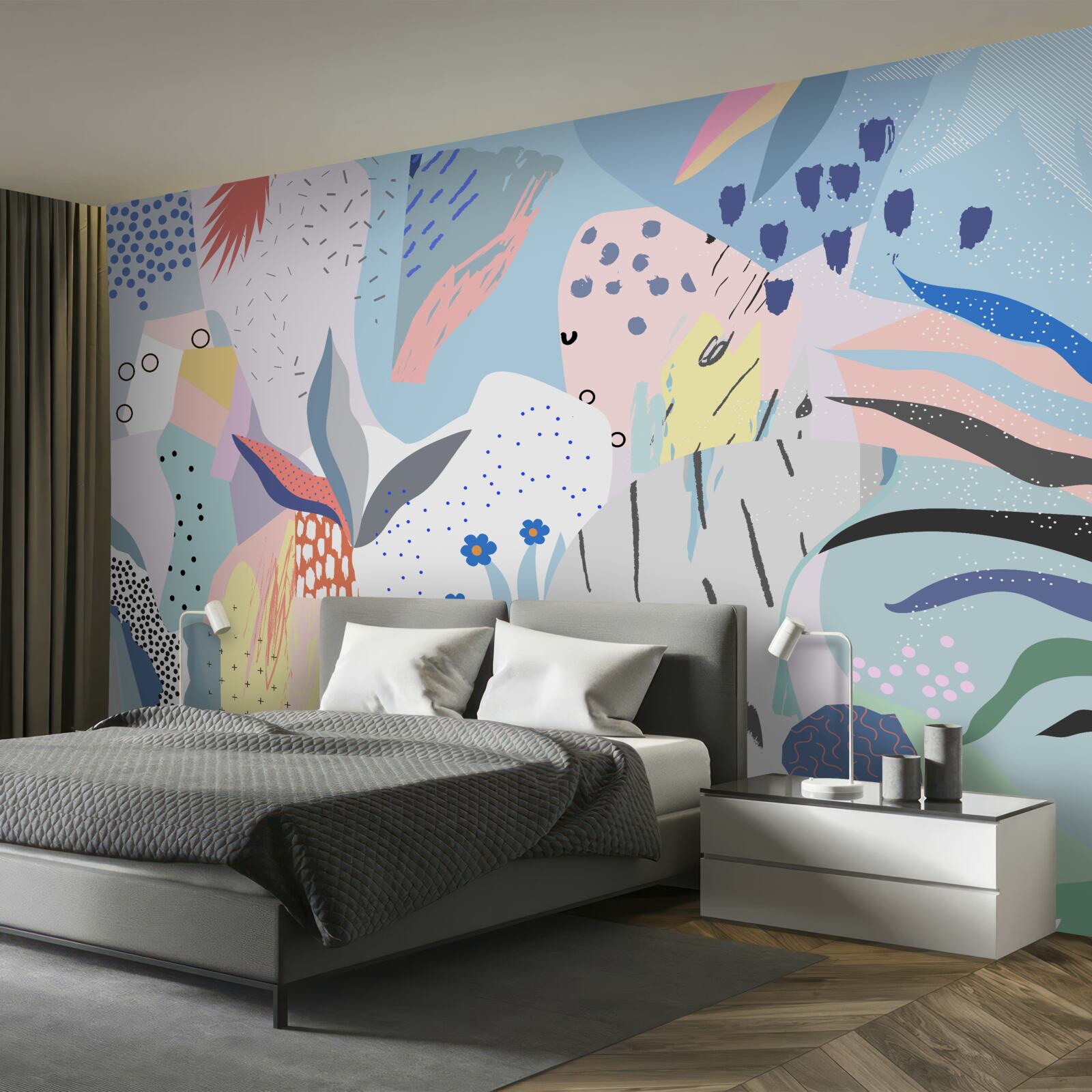 Fototapeta abstrakcja lasu deszczowego