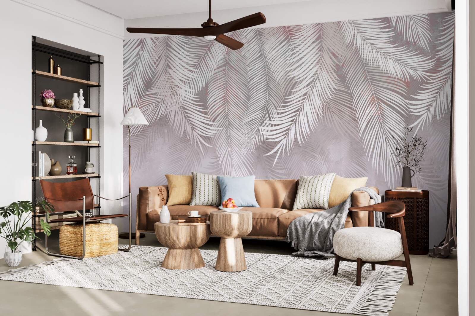 Fototapeta duże lekkie pióropusze dążą do wilgoci