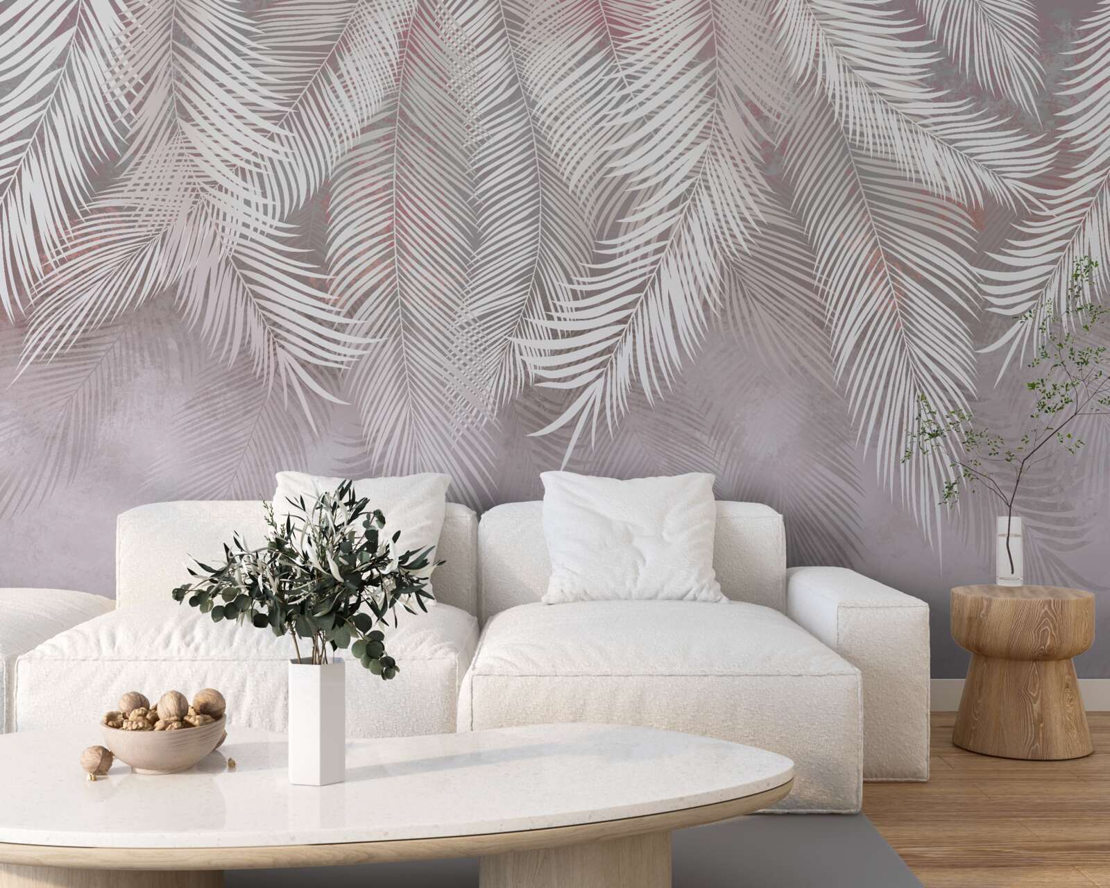 Fototapeta duże lekkie pióropusze dążą do wilgoci