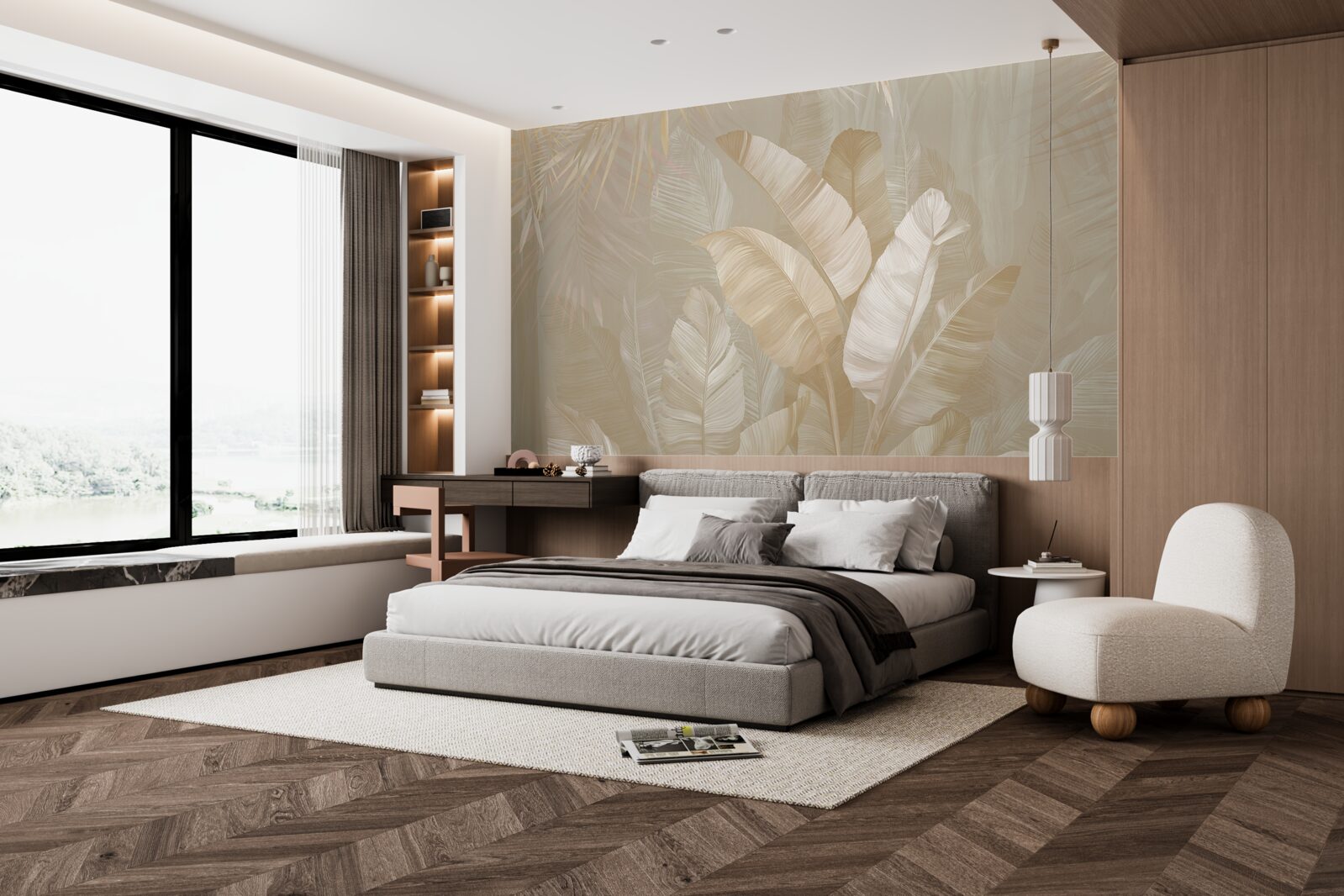 Fototapeta różnorodność liści tropikalnych