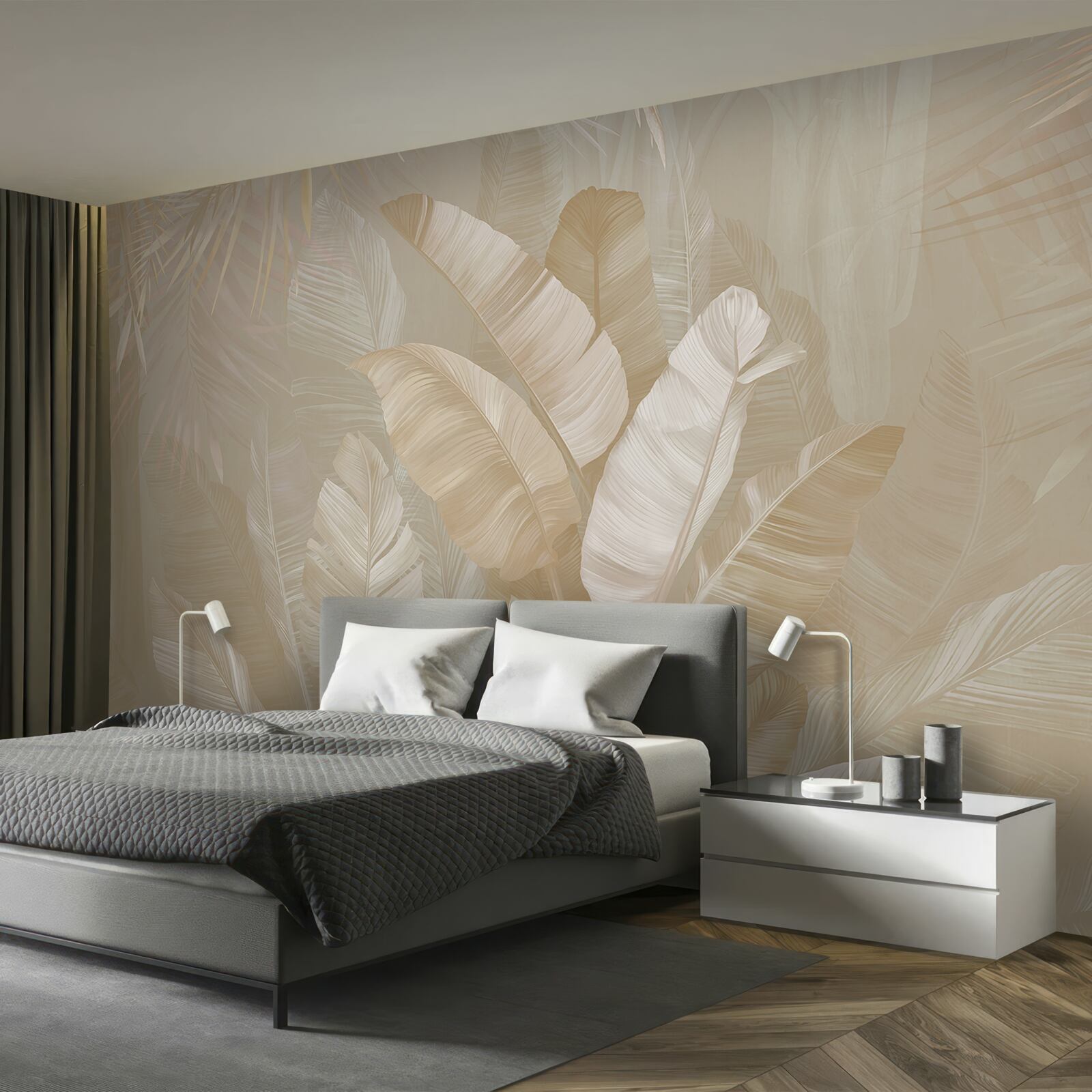 Fototapeta różnorodność liści tropikalnych