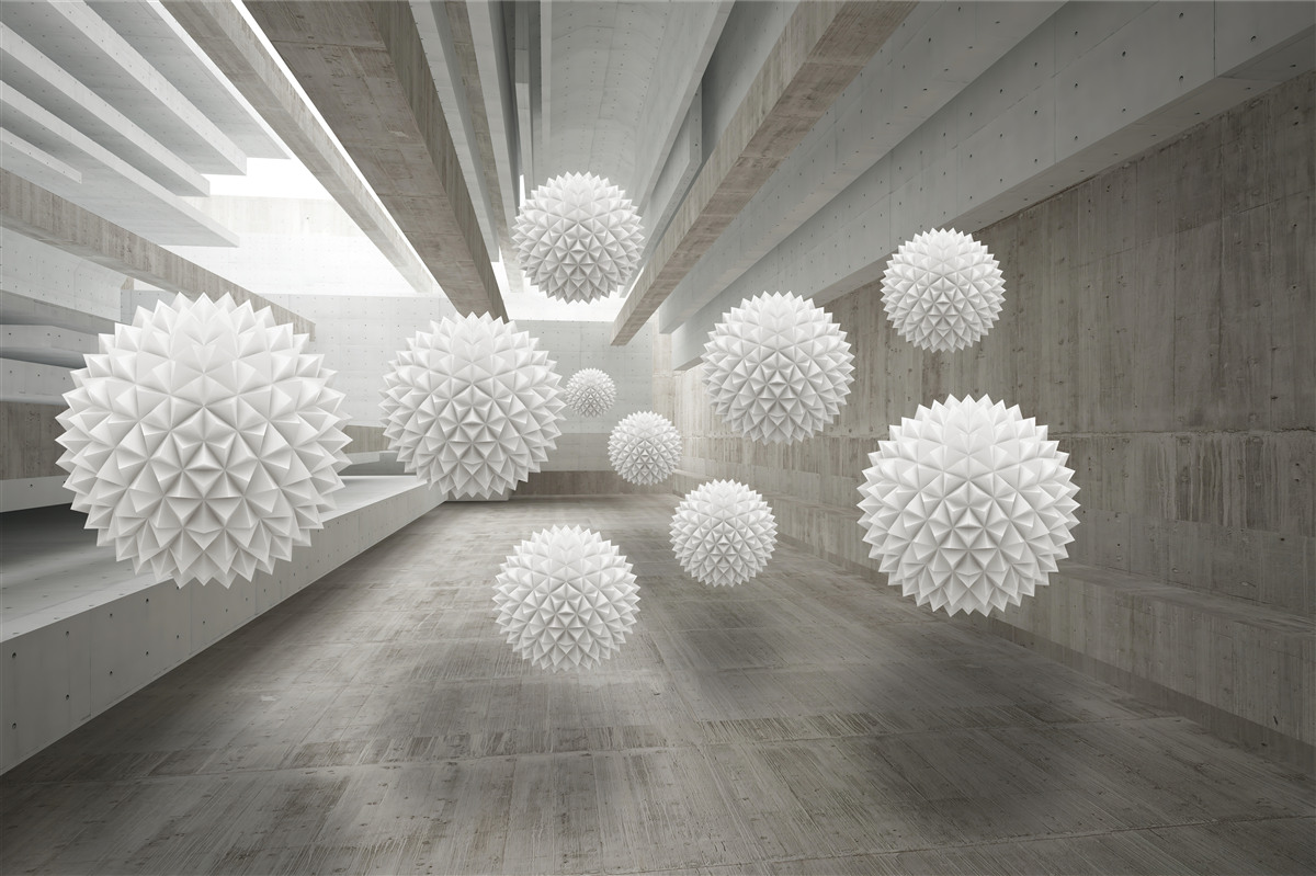 Fototapeta nieskończoność wzywa balony w swoje ramiona