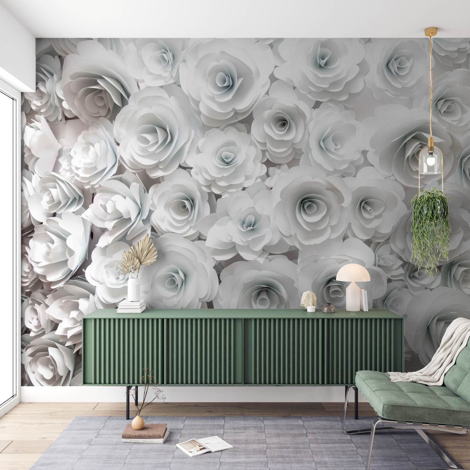 Fototapeta kompozycja jasnych kwiatów