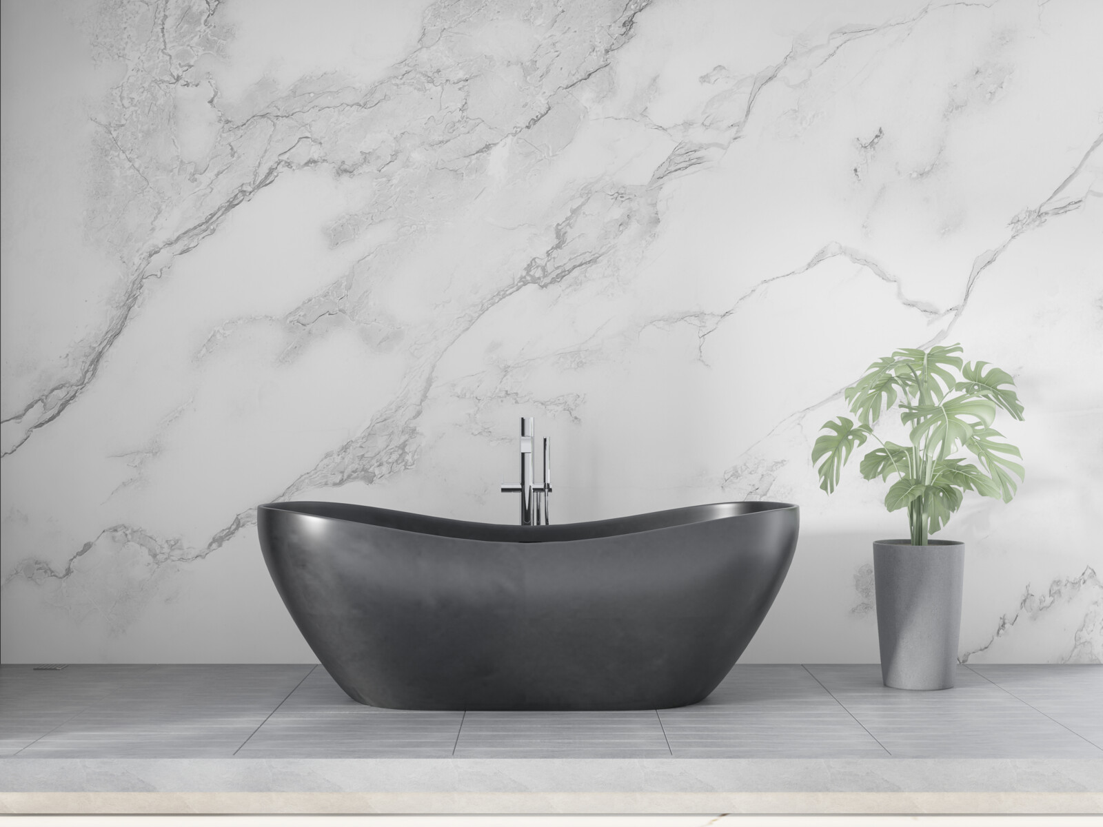 Fototapeta biały marmur z wzorami