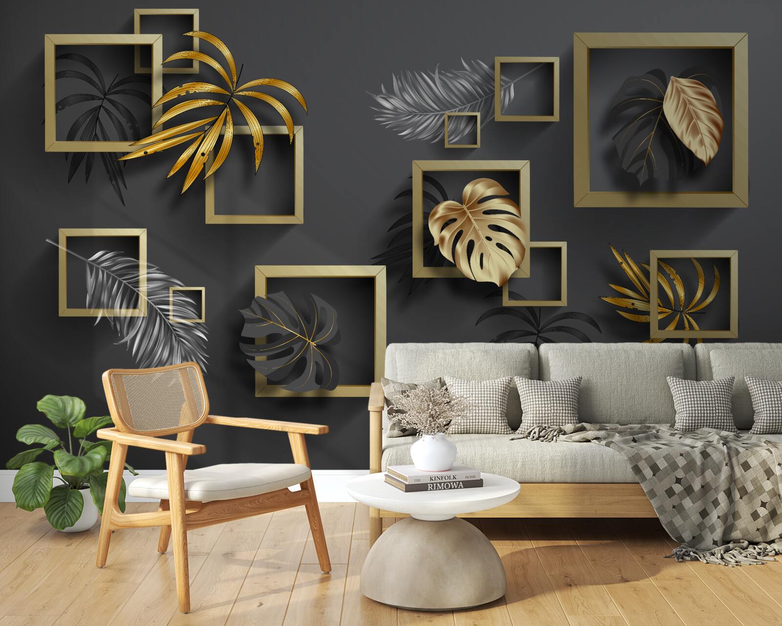 Fototapeta rośliny tropikalne w granicach