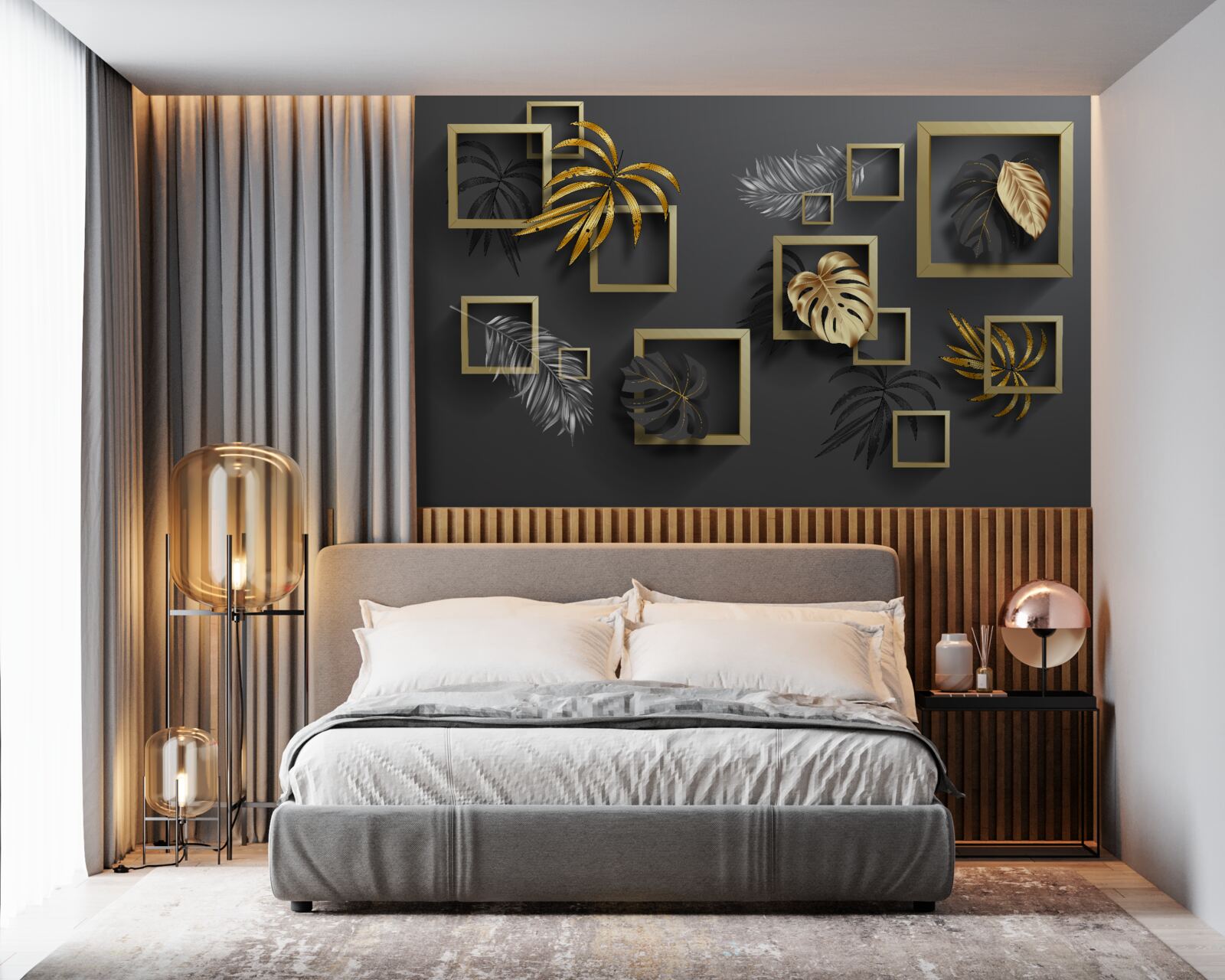 Fototapeta rośliny tropikalne w granicach