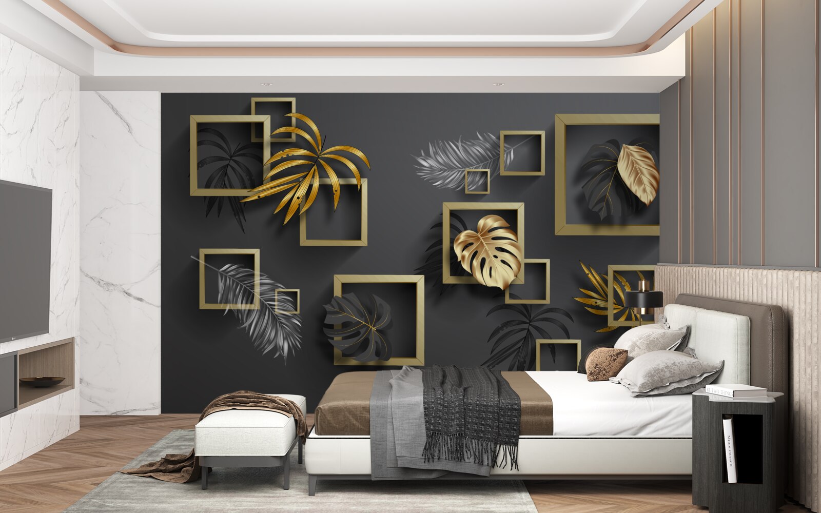 Fototapeta rośliny tropikalne w granicach