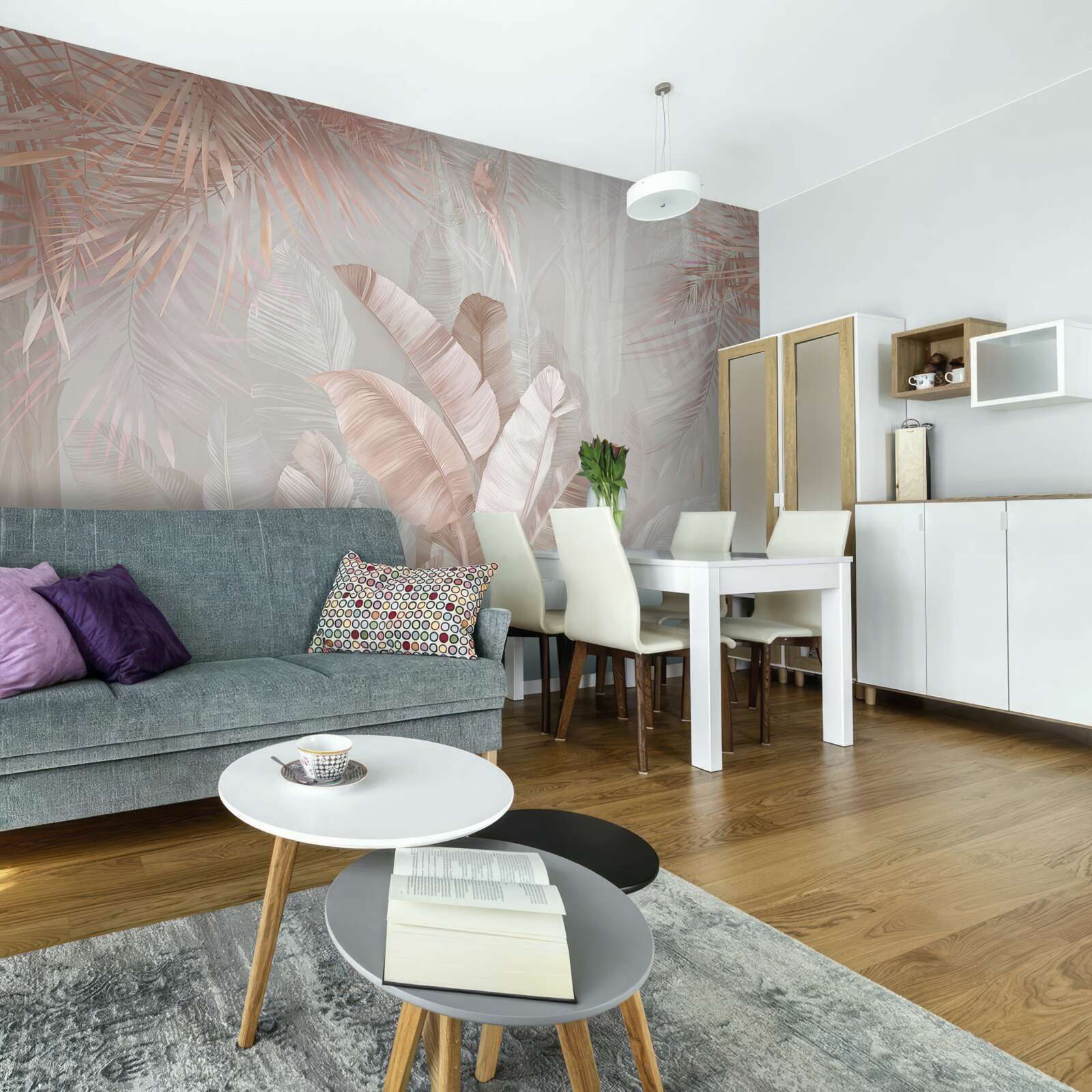 Fototapeta różne złote liście