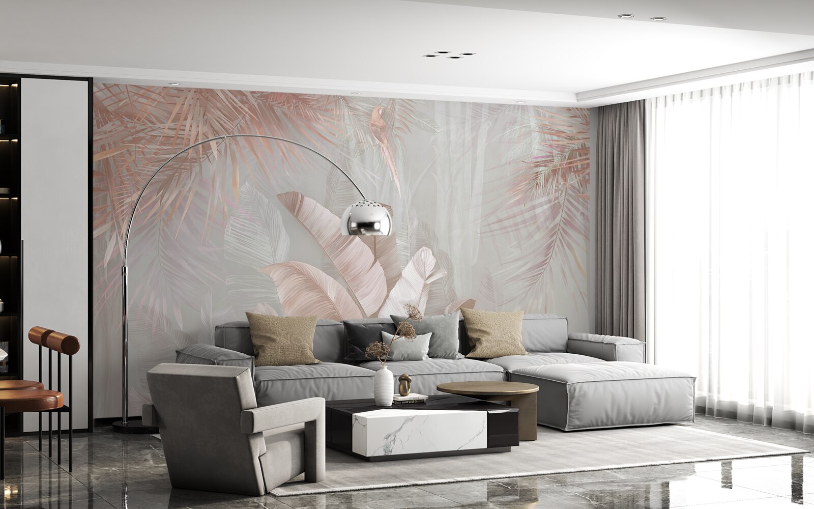 Fototapeta różne złote liście