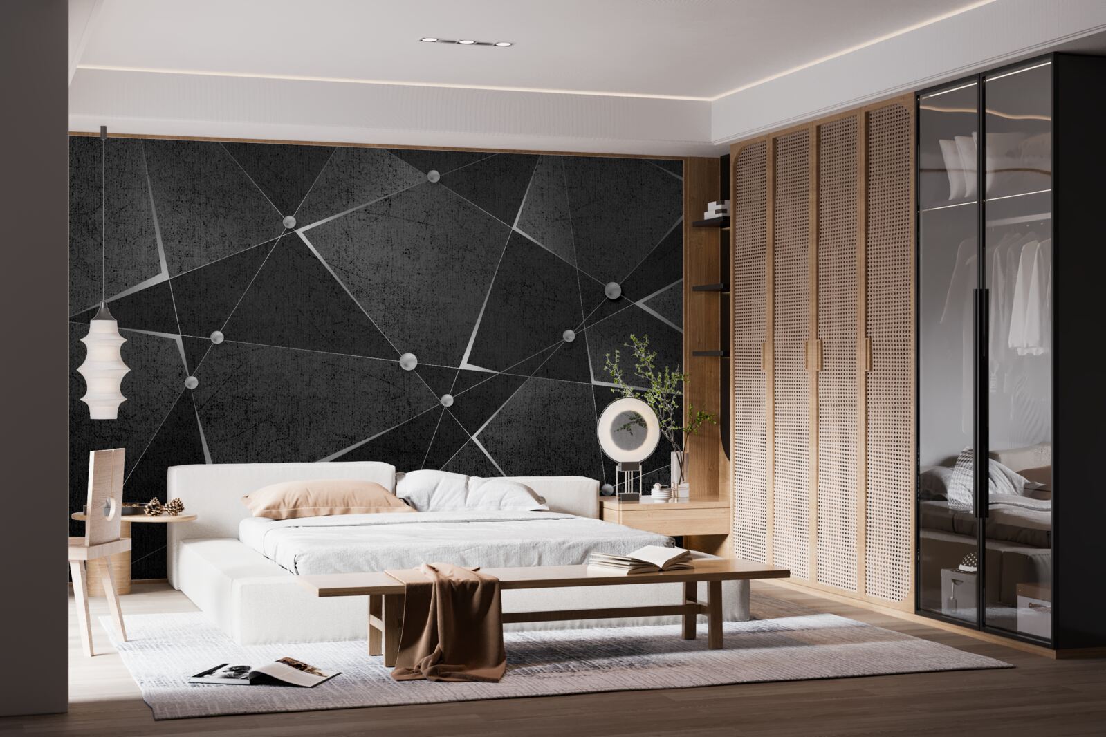 Fototapeta czarne abstrakcyjne wygaszacze ekranu wideo