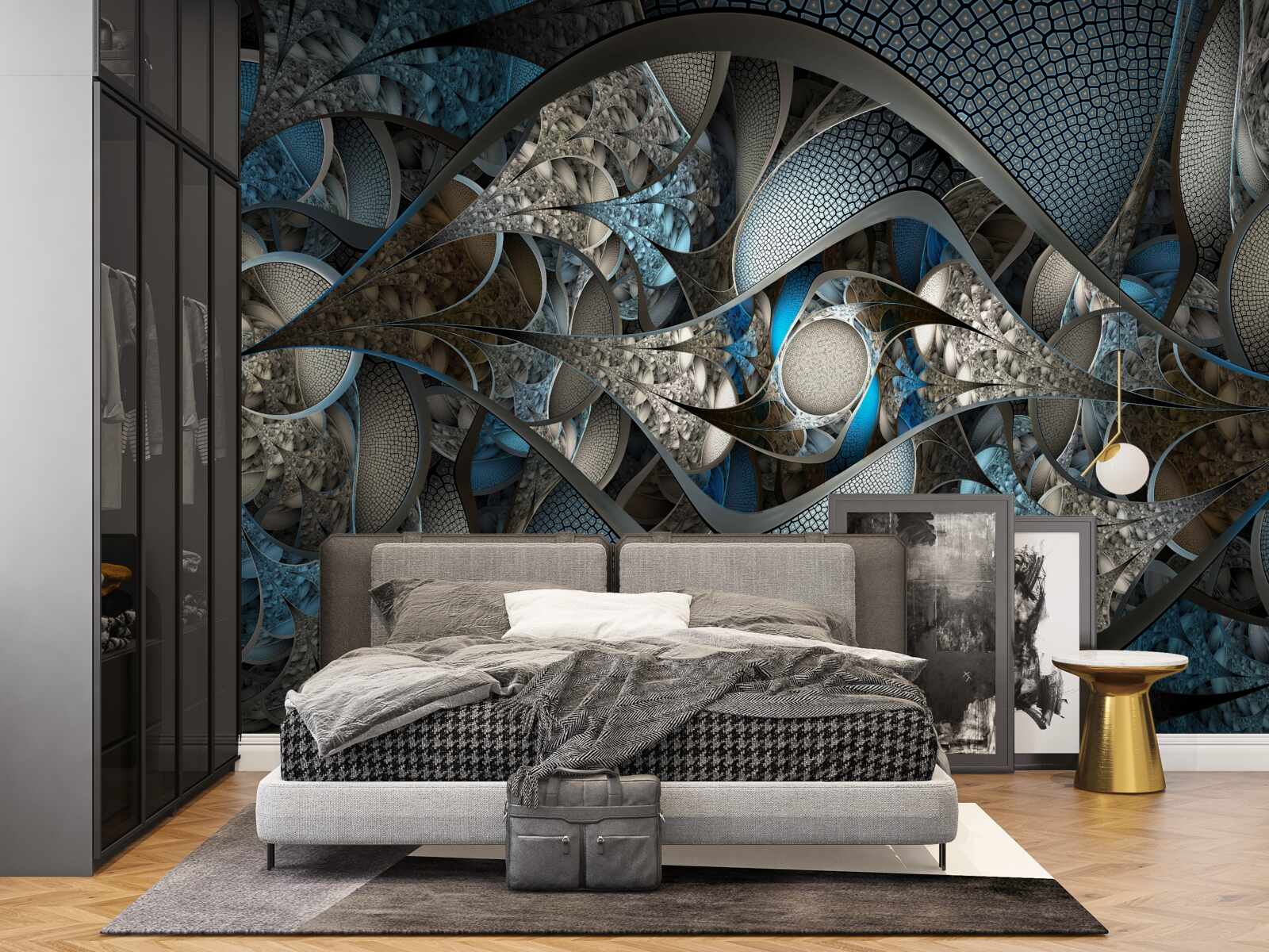 Fototapeta ekstrawaganckie abstrakcyjne tło