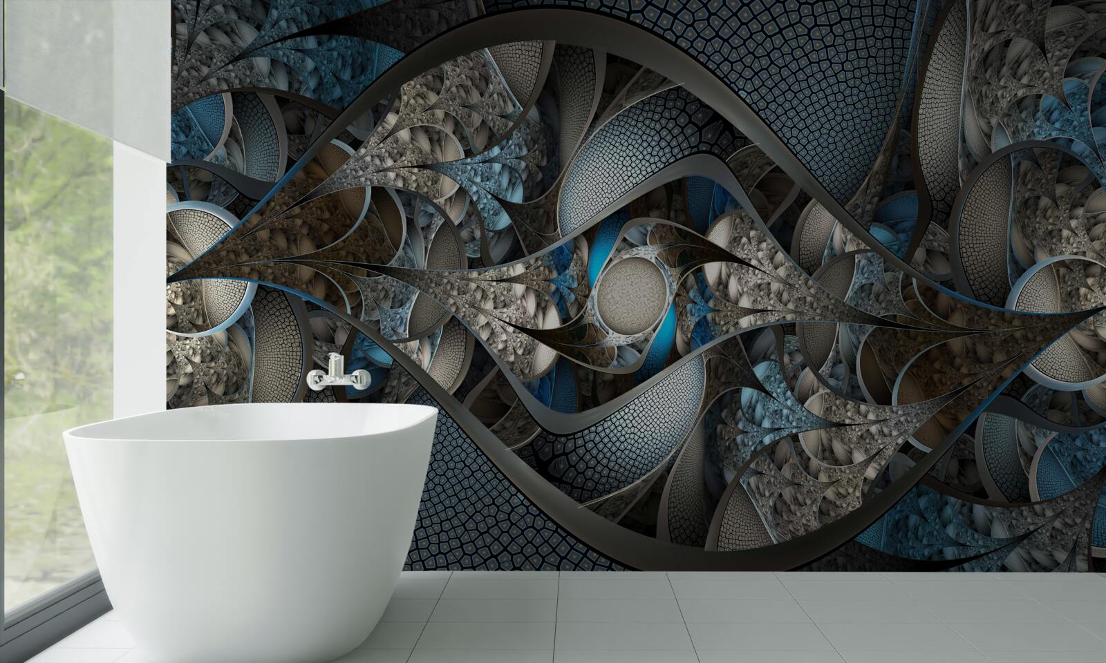 Fototapeta ekstrawaganckie abstrakcyjne tło