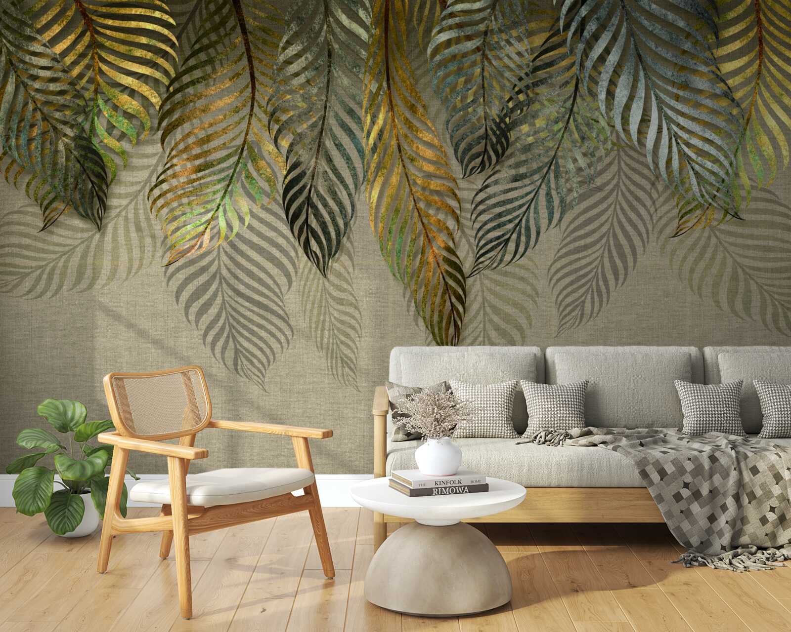 Fototapeta pióra leżą