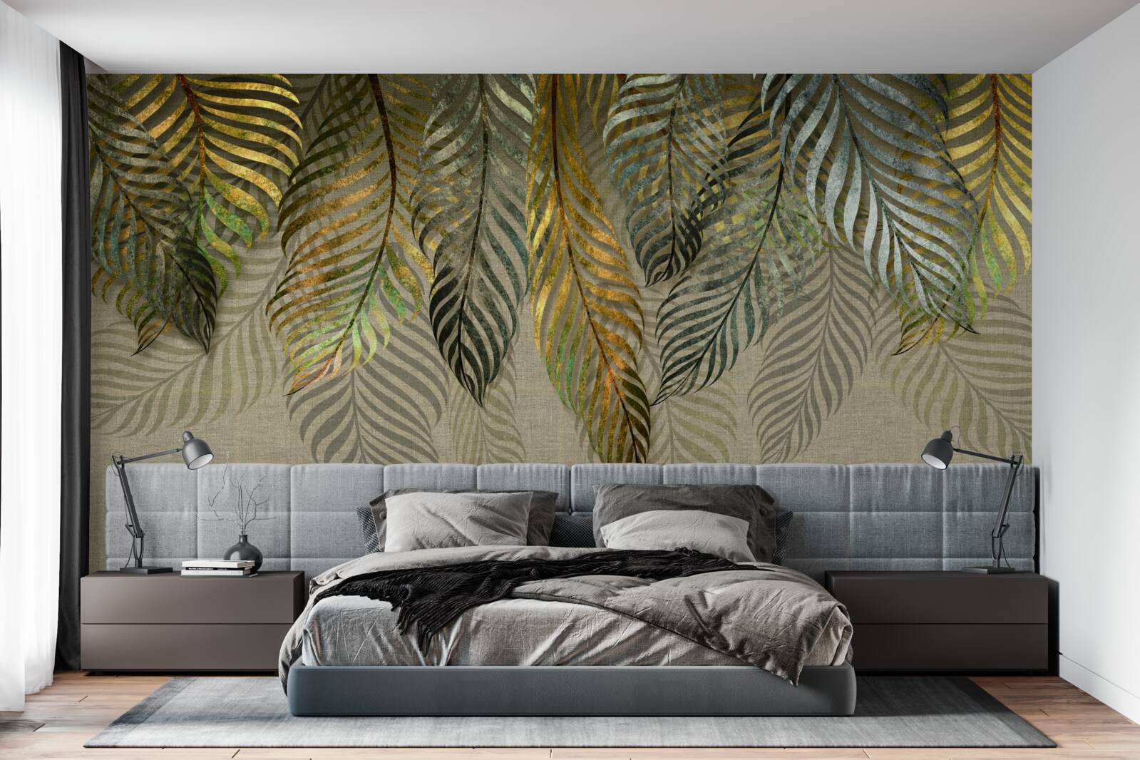 Fototapeta pióra leżą