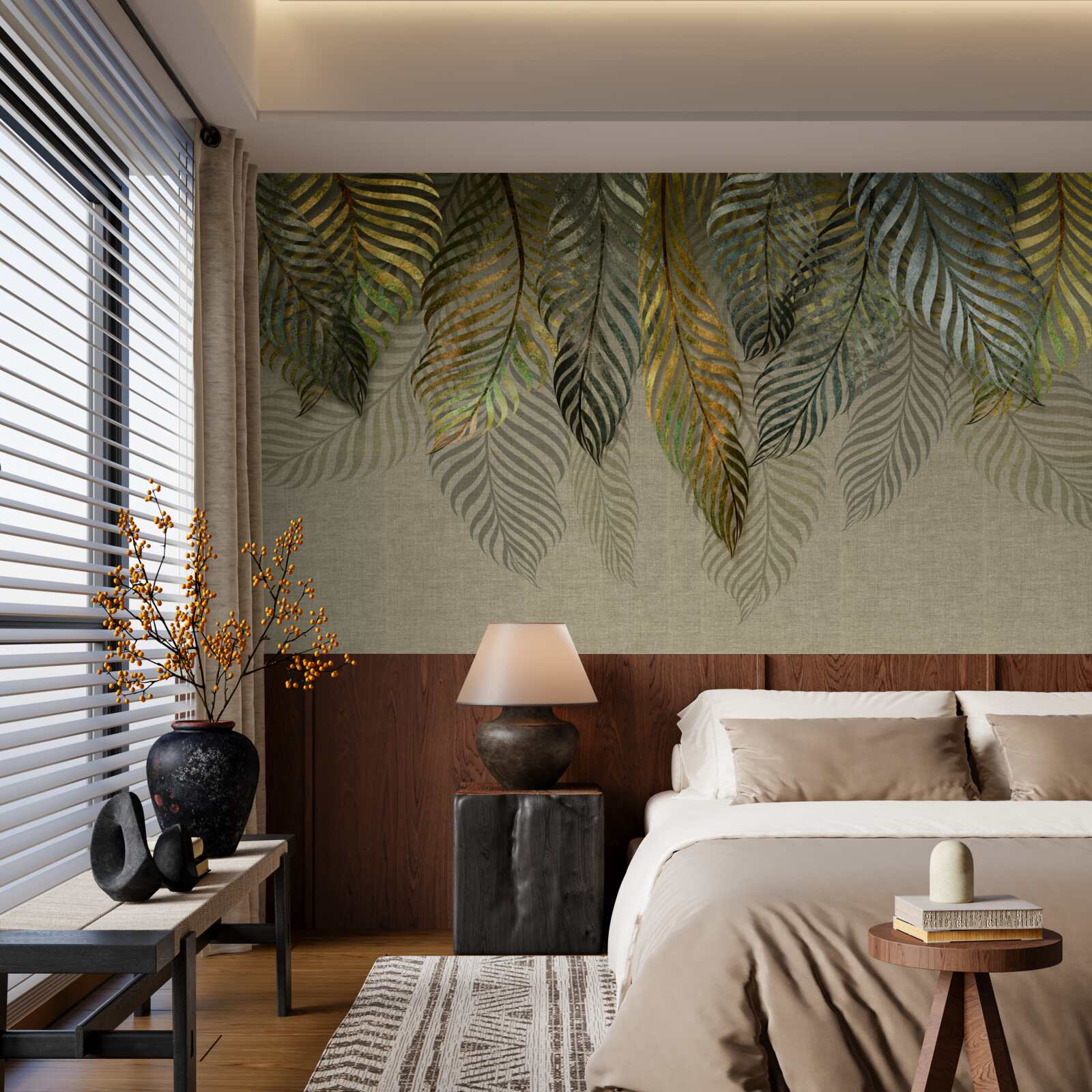 Fototapeta pióra leżą