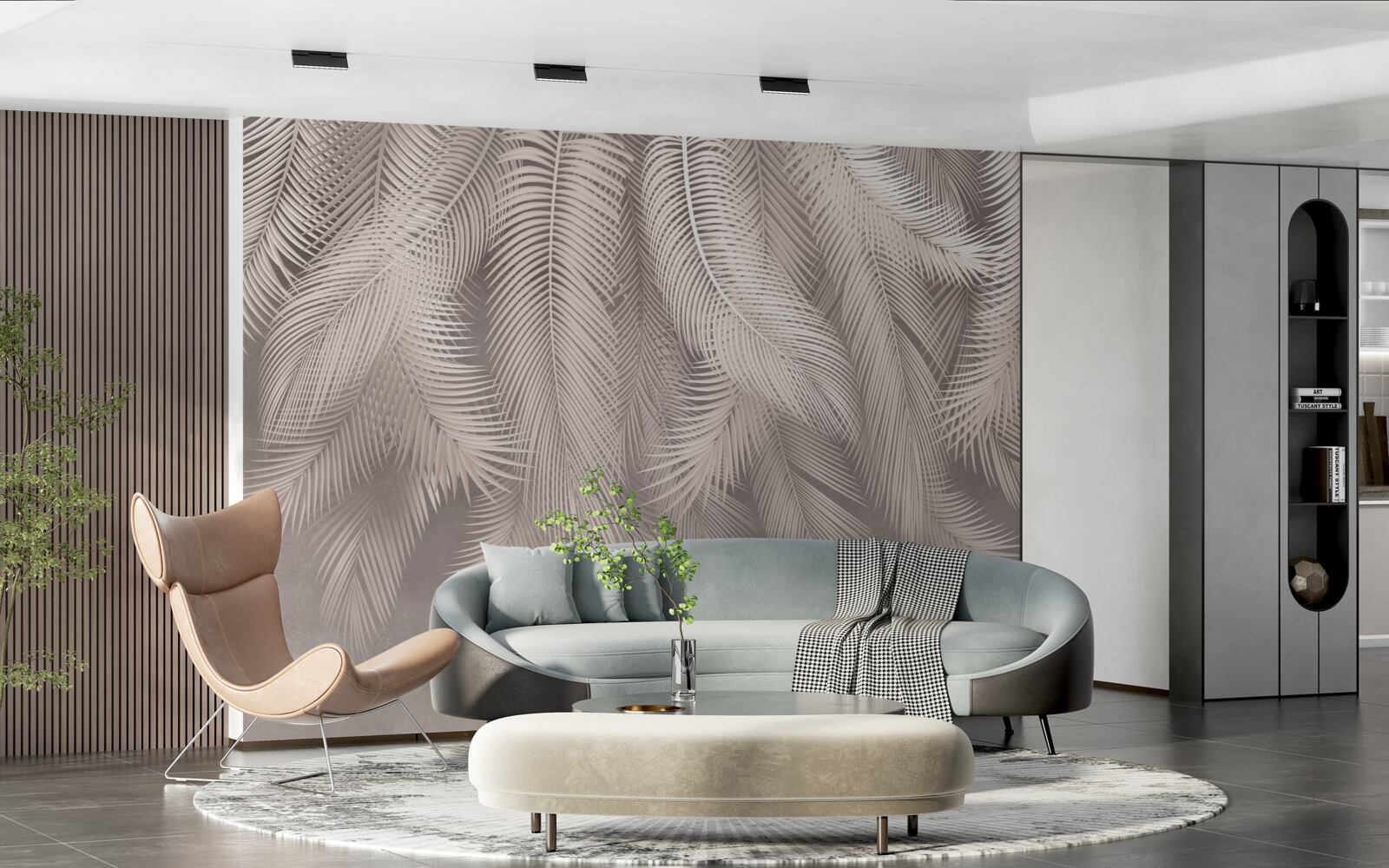 Fototapeta pióra miękkie, gładko opuszczone