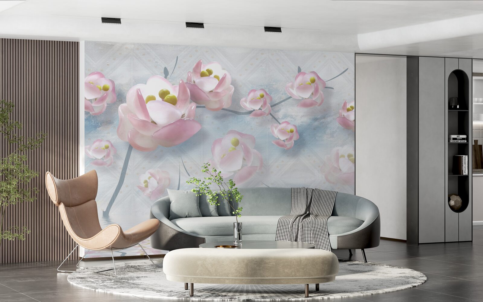 Fototapeta delikatne pąki nad życiodajnymi elementami