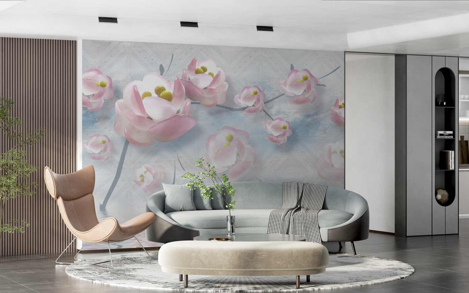 Fototapeta delikatne pąki nad życiodajnymi elementami