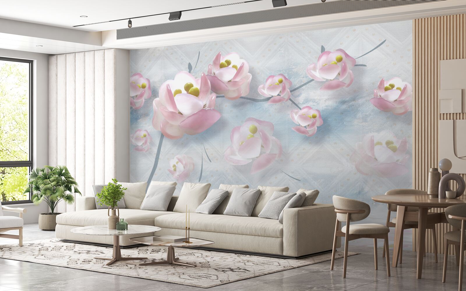 Fototapeta delikatne pąki nad życiodajnymi elementami