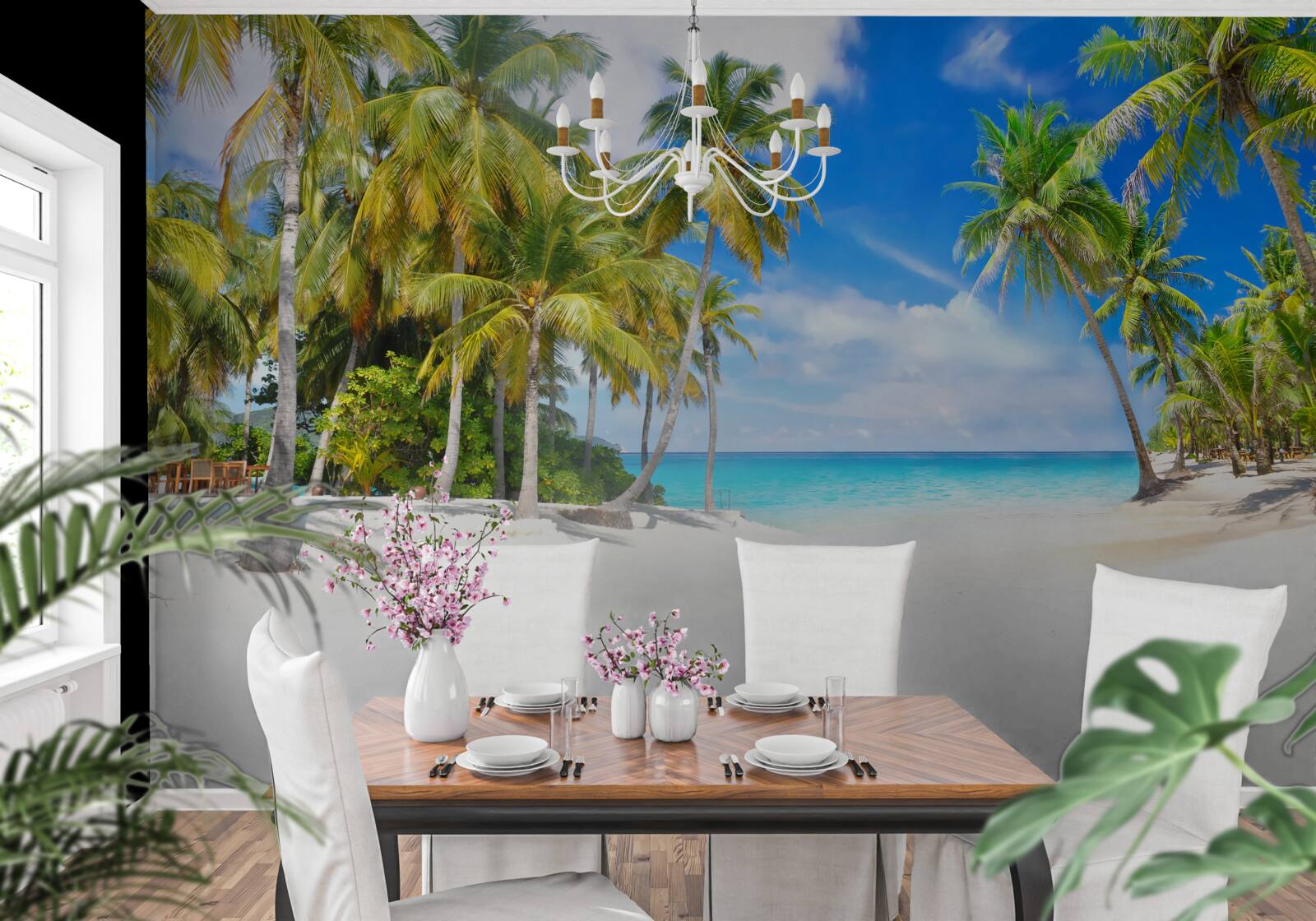 Fototapeta brzeg oceanu z piaszczystą powierzchnią