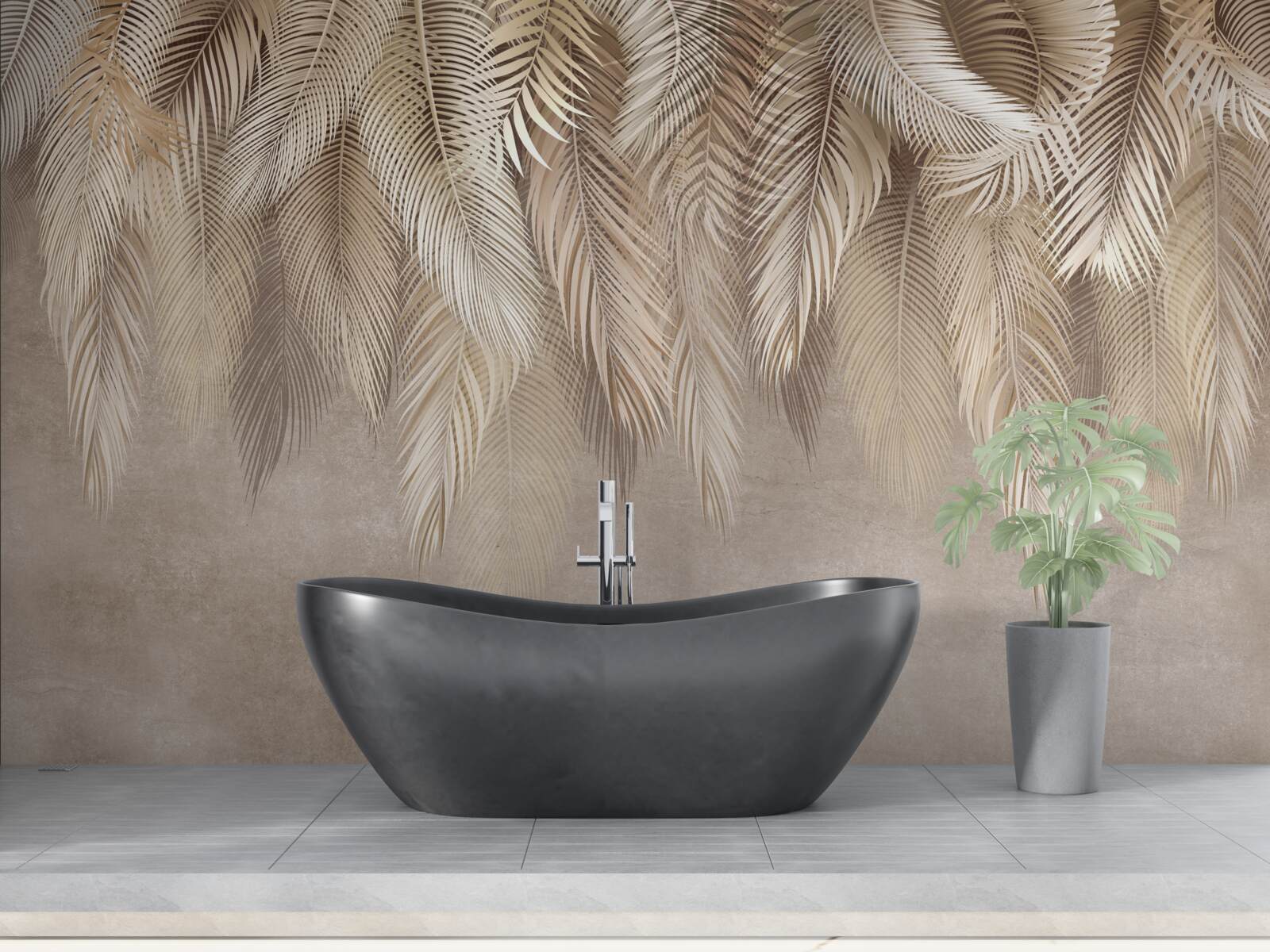 Fototapeta mnóstwo złotych kurtek puchowych