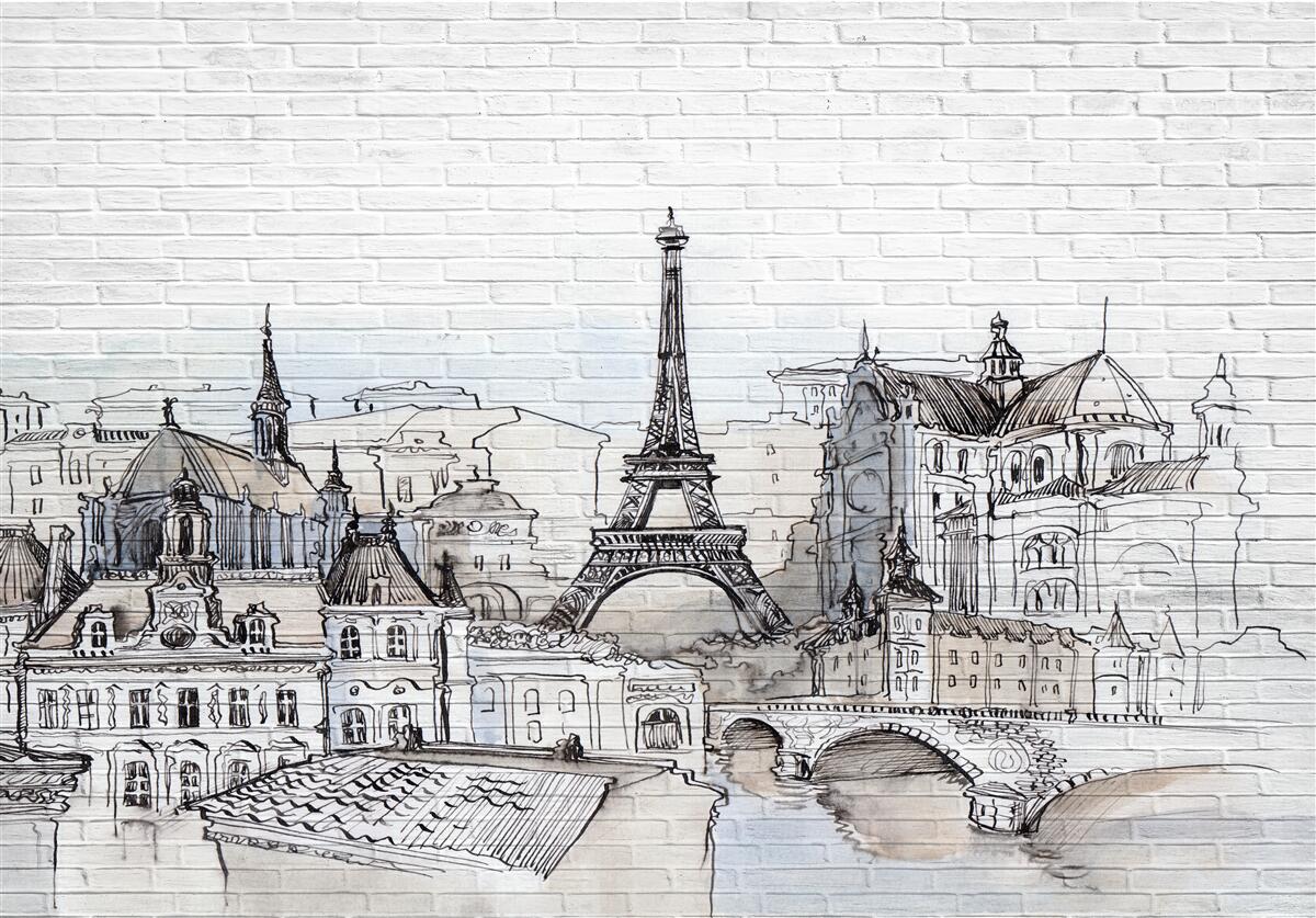 Fototapeta na zdjęciu zabytki paryża