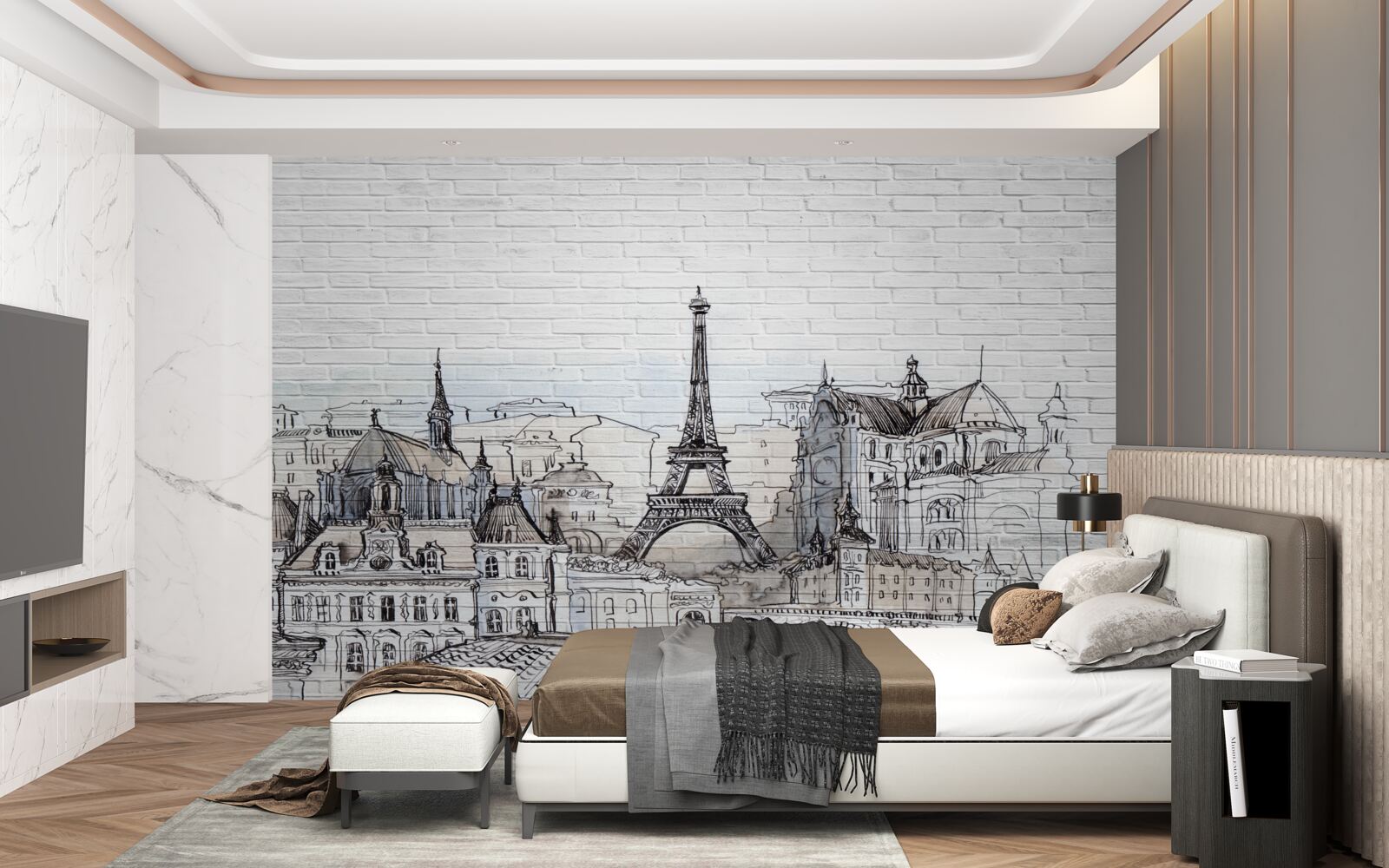 Fototapeta na zdjęciu zabytki paryża