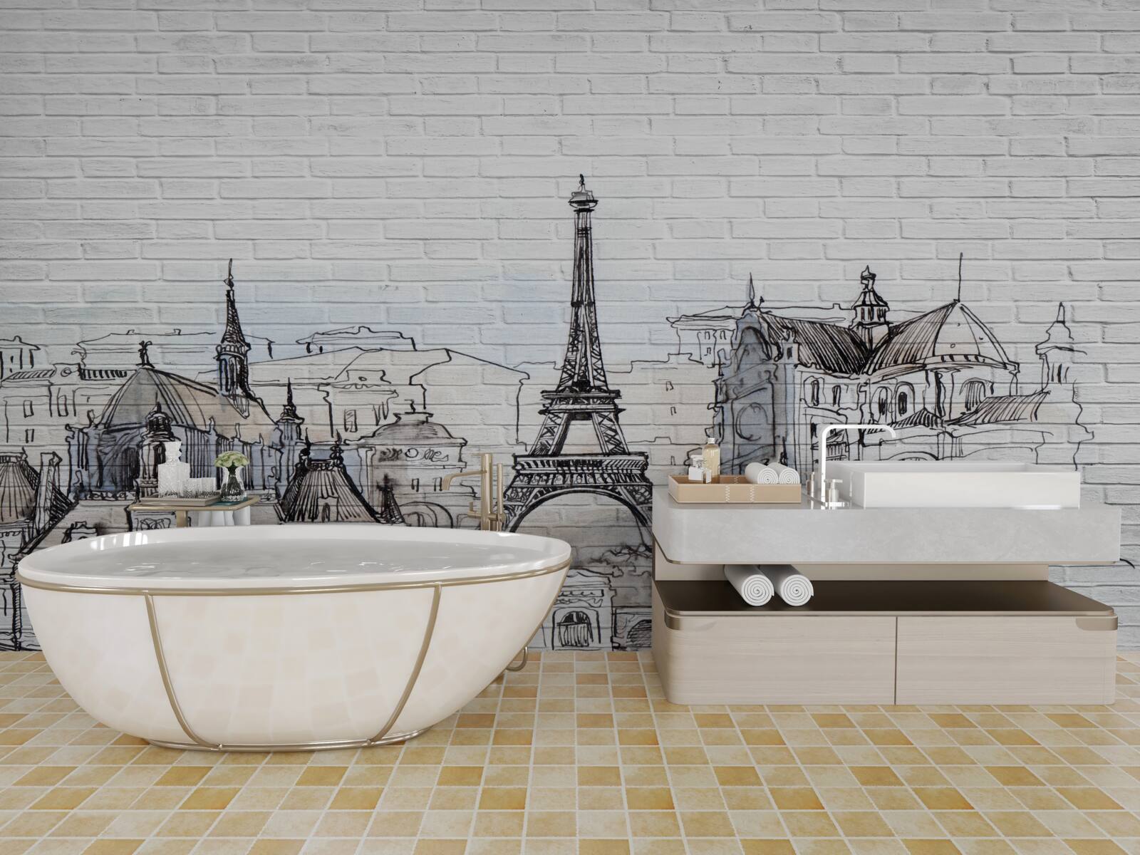 Fototapeta na zdjęciu zabytki paryża