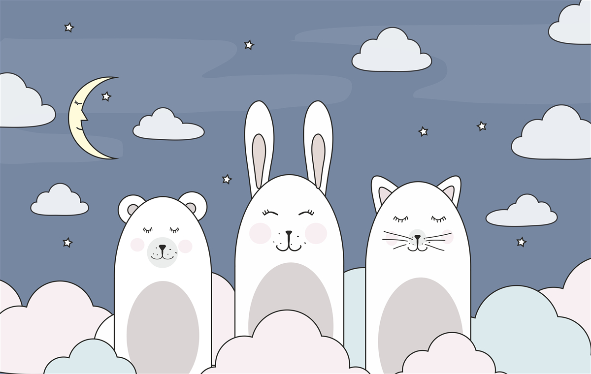 Fototapeta zwierzęta w wąwozie