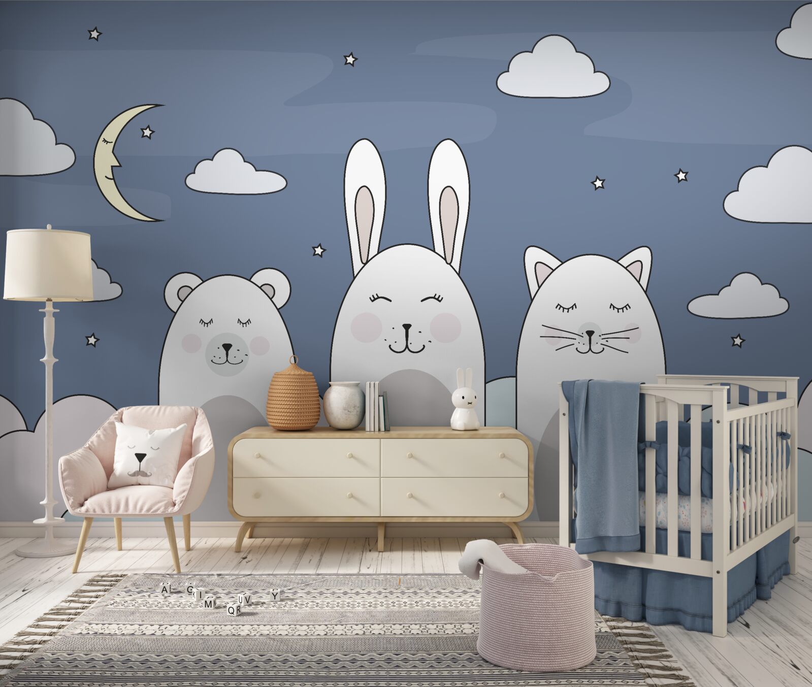 Fototapeta zwierzęta w wąwozie