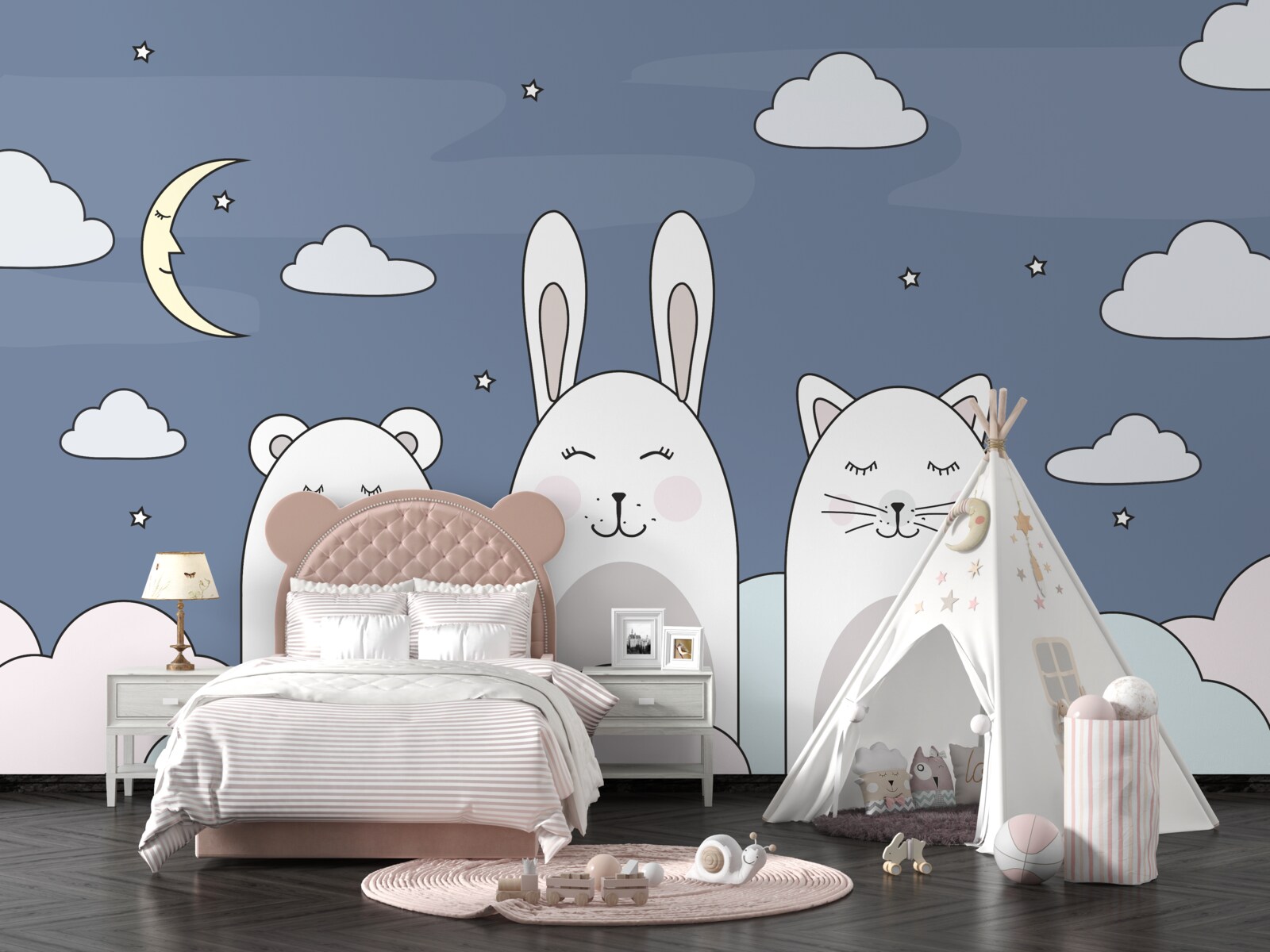 Fototapeta zwierzęta w wąwozie