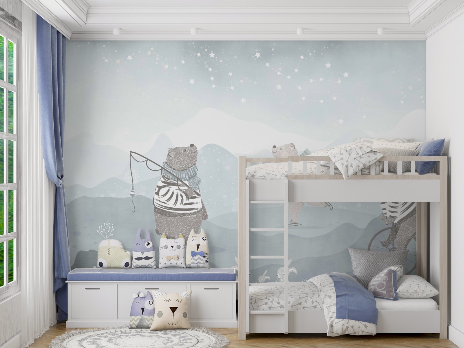 Fototapeta odpoczynkowe niedźwiedzie