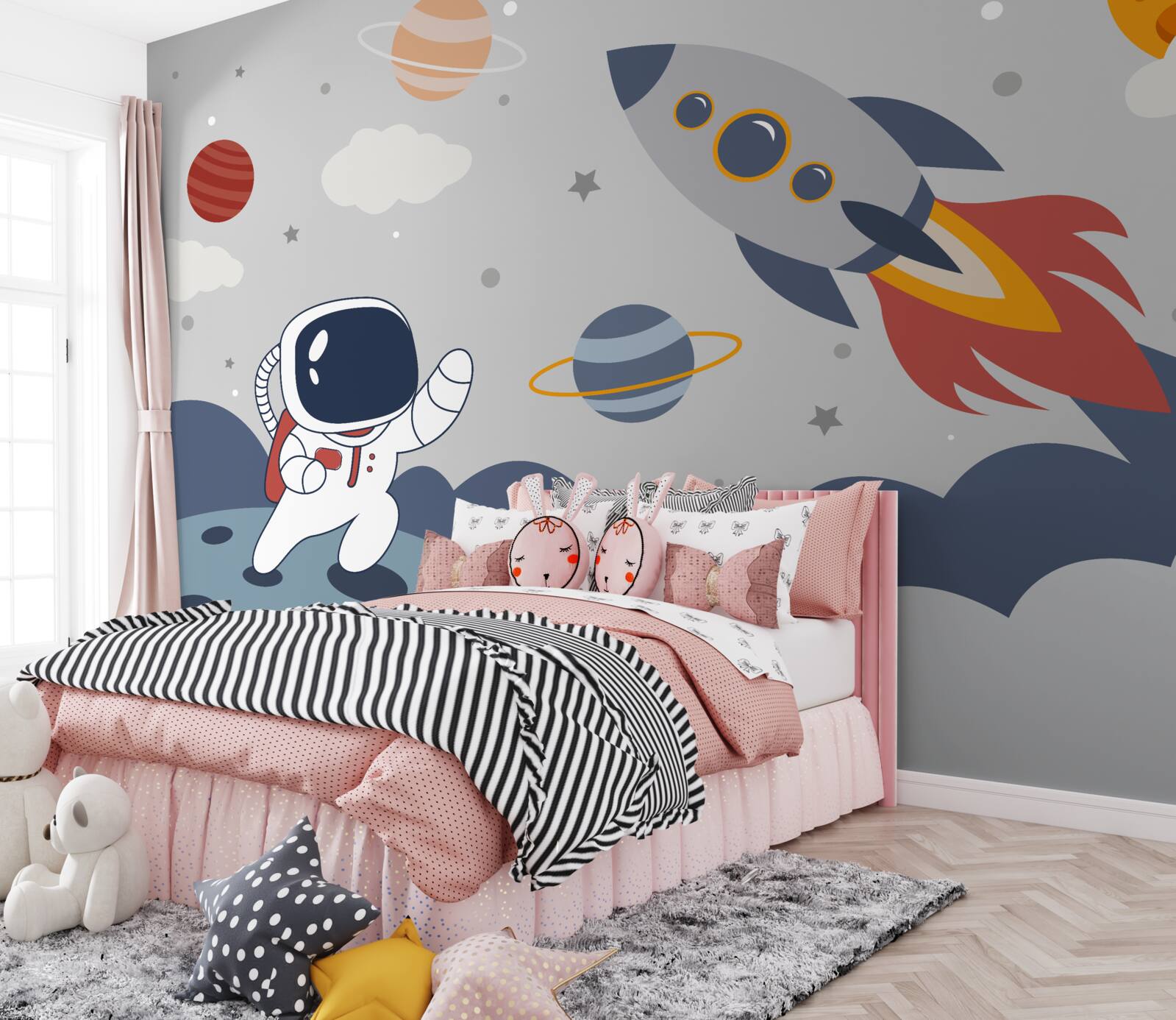 Fototapeta indywiduum we wszechświecie