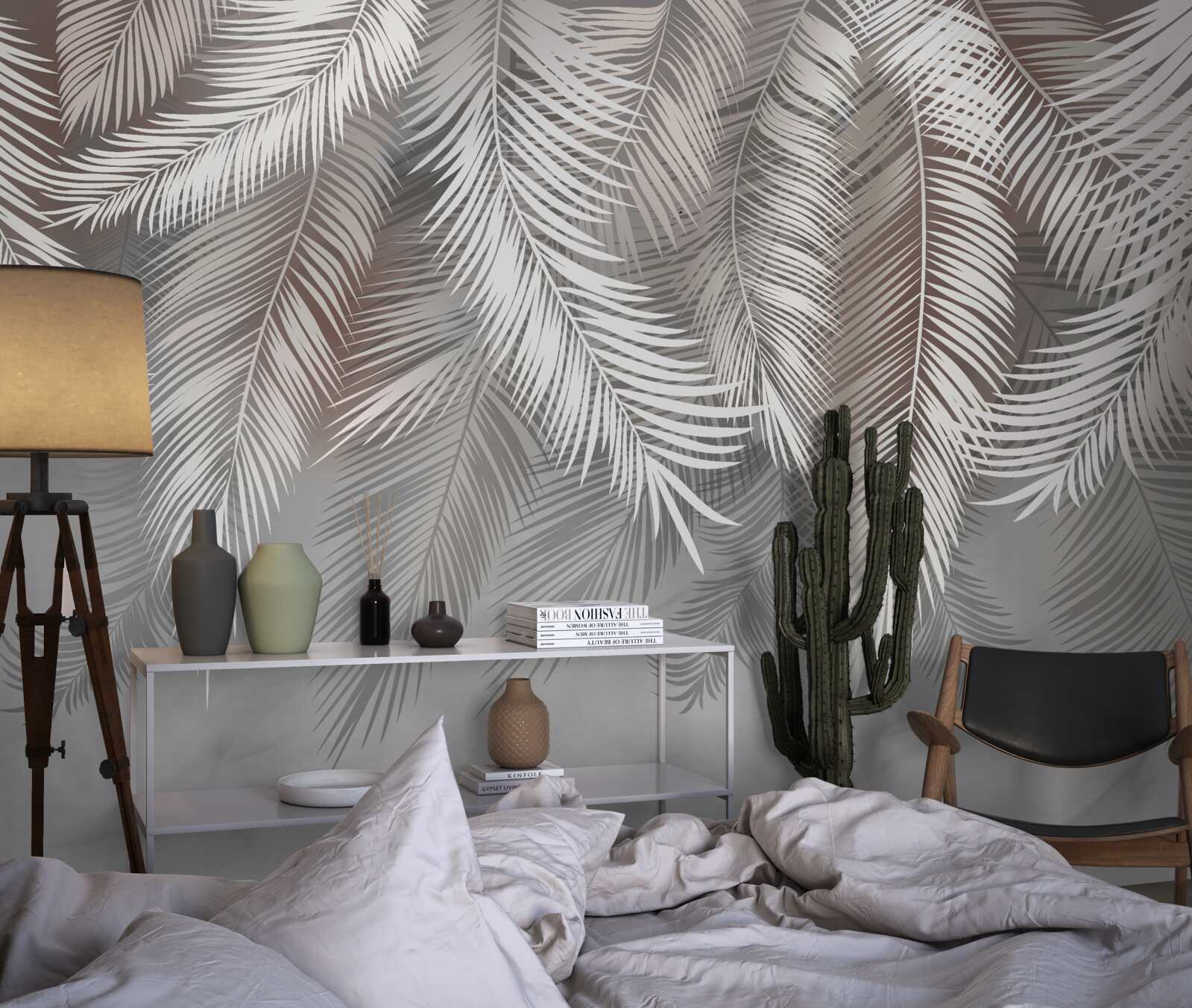 Fototapeta pręt w tle jest szary