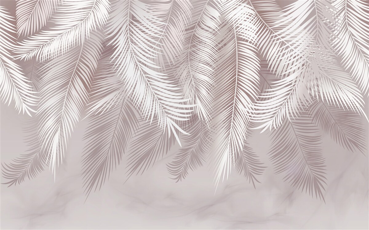 Fototapeta wspaniałe liście palmowe