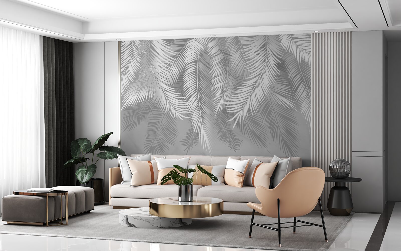 Fototapeta liście tropikalne