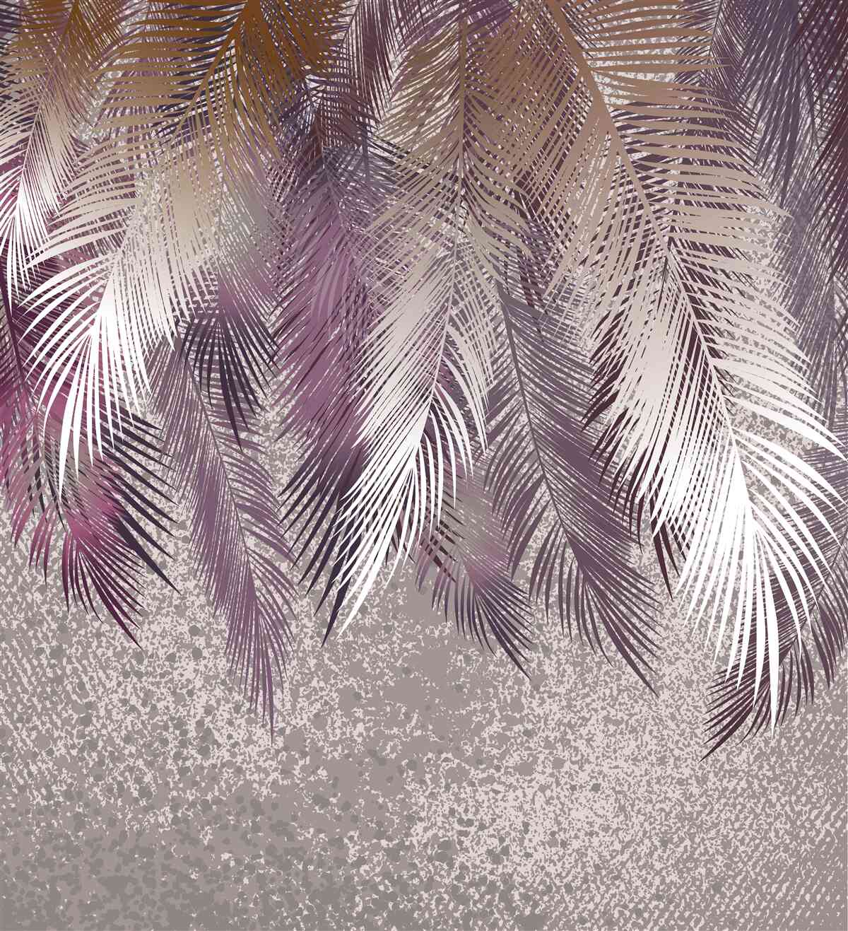 Fototapeta ciężkie pióra zwisają