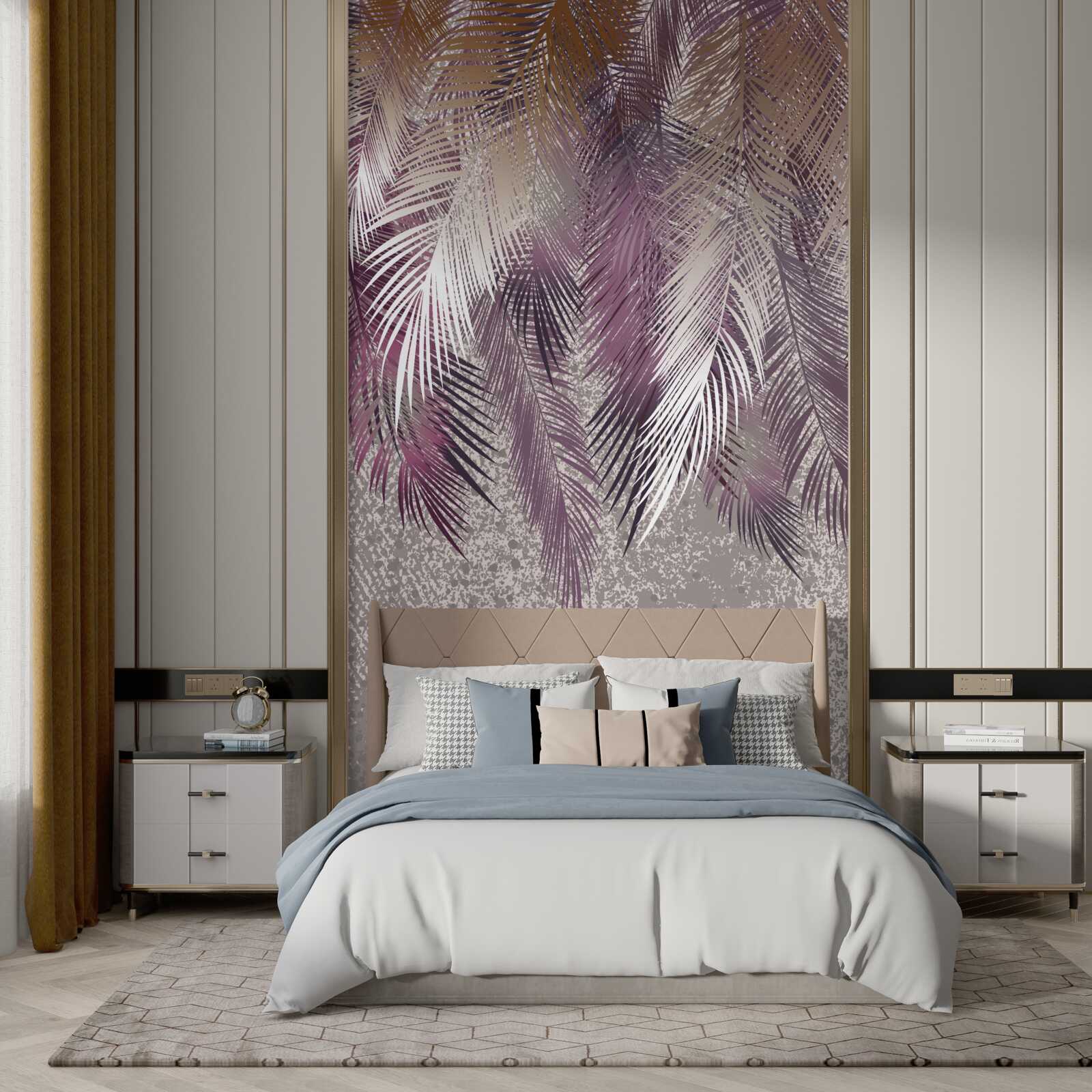 Fototapeta ciężkie pióra zwisają