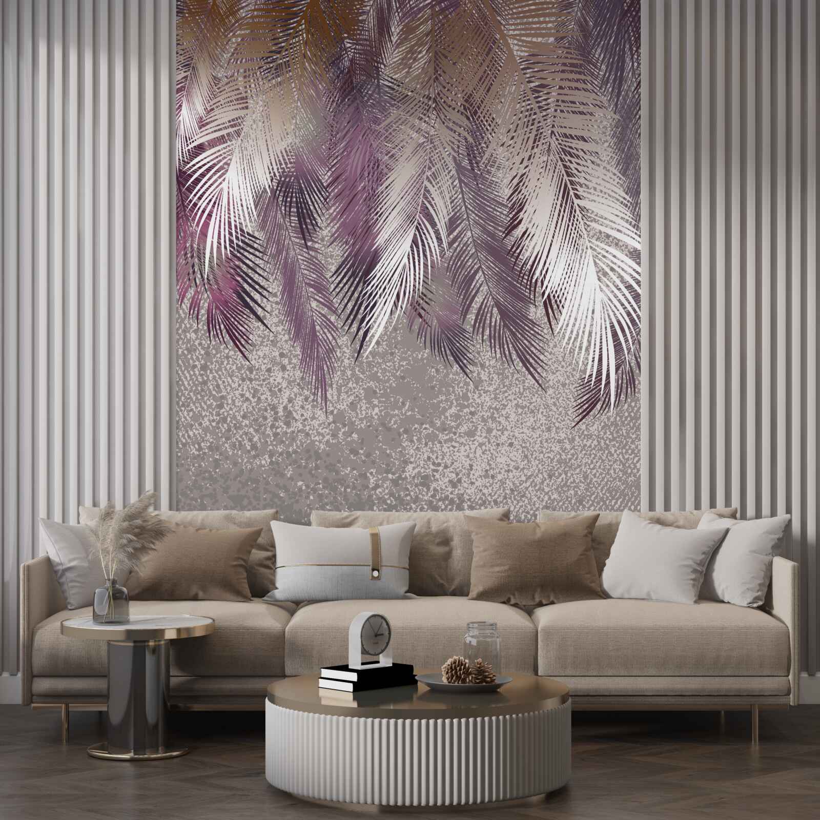 Fototapeta ciężkie pióra zwisają