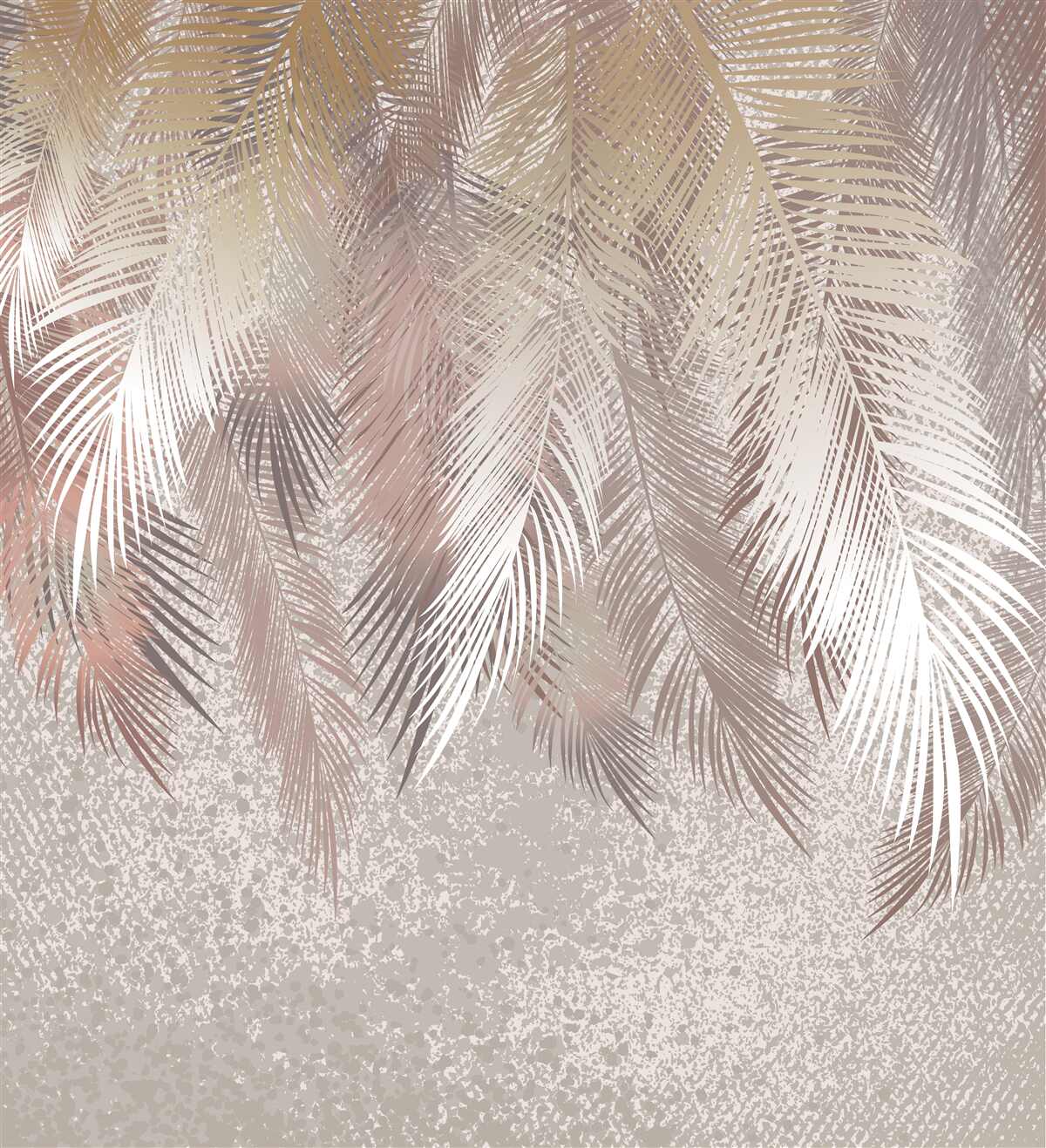 Fototapeta bujne pióropusze dążą do wilgoci