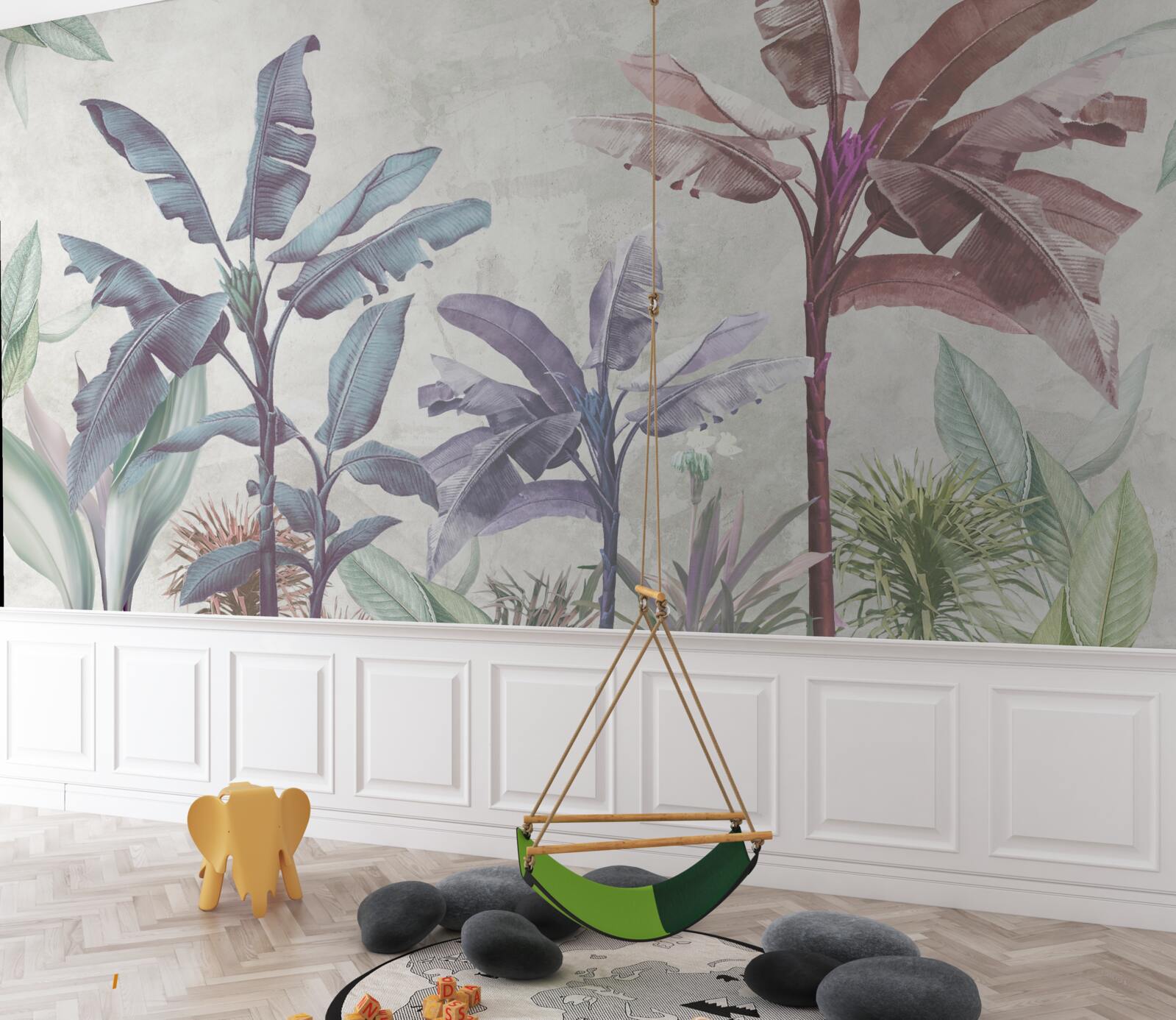 Fototapeta palmy we wszystkich kolorach