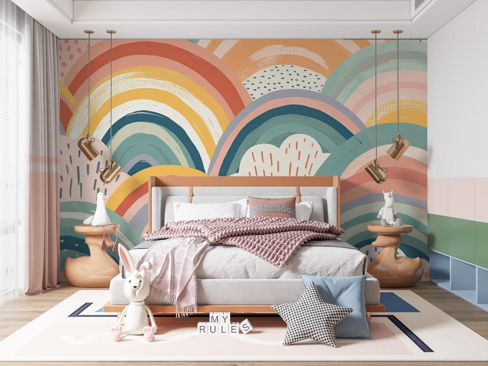 Fototapeta tęcze wszystkich kolorów